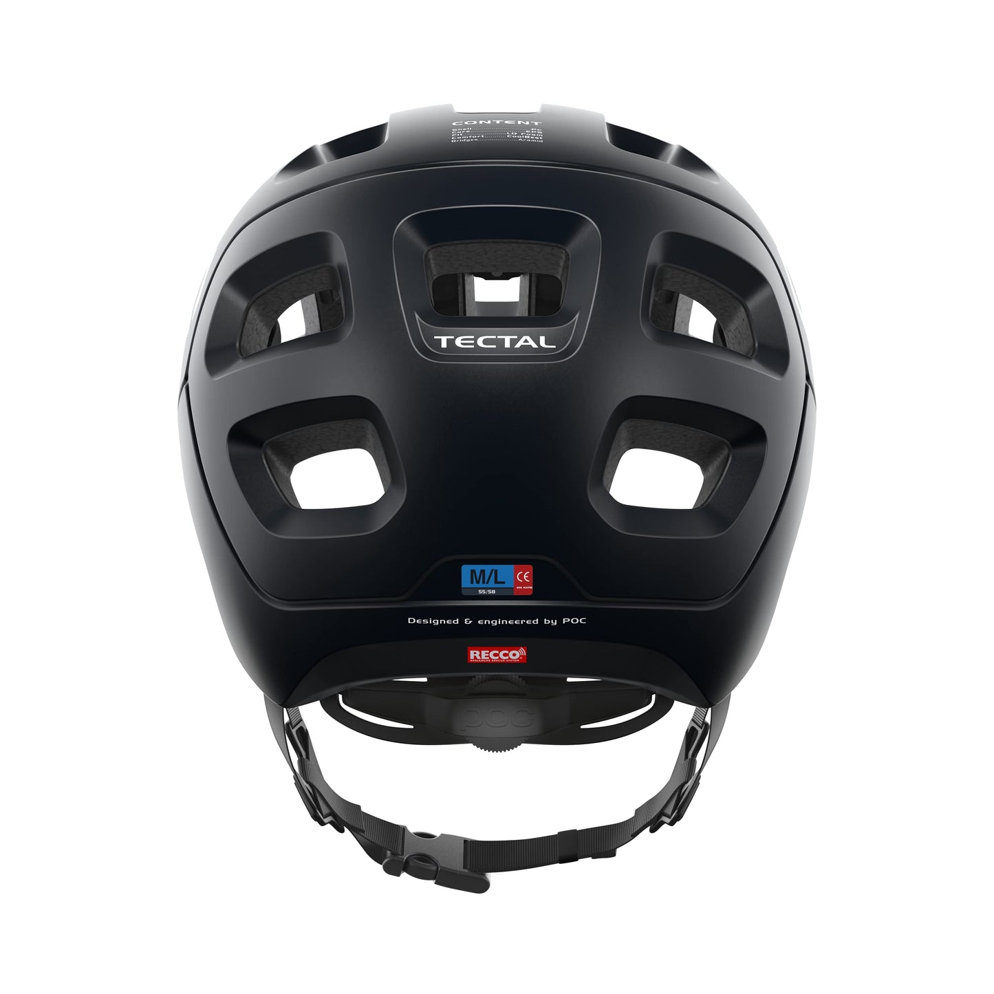 POC Tectal bicycle helmet - maximum protection and excellent ventilation for demanding trail and enduro adventures - PC105171037LRG1