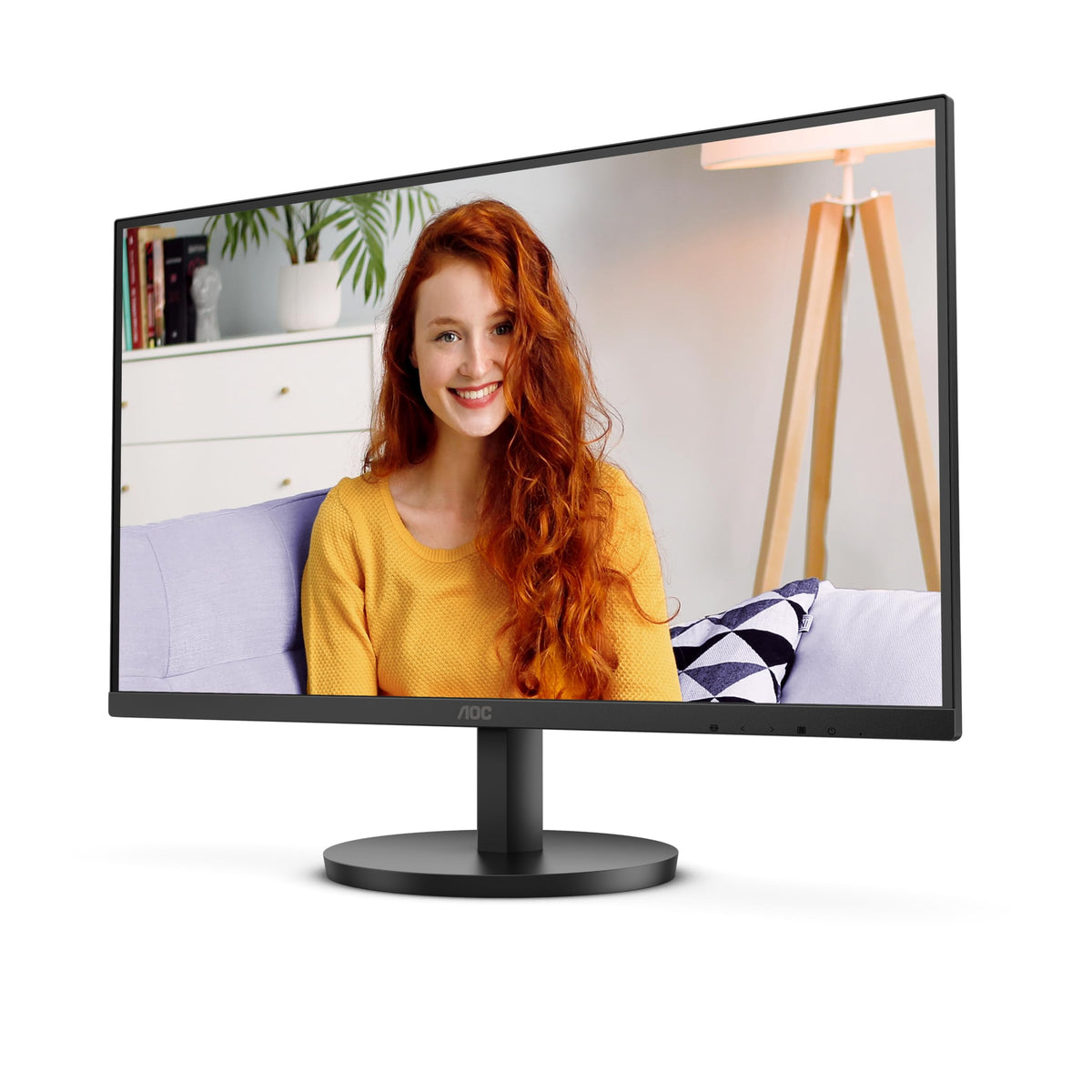 AOC 27B3HMA2 - 27 Inch Full HD Monitor, built-in speakers (1920x1080, 100 Hz, VGA, HDMI 1.4) black
