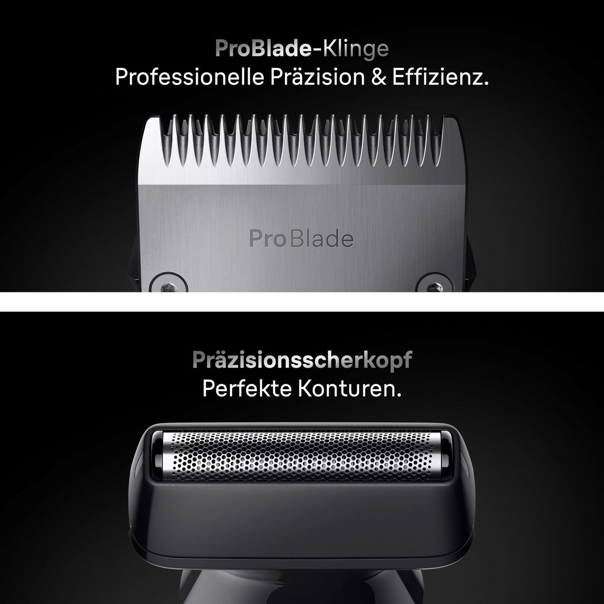 Set de îngrijire Braun Multigroom All-in-One Series 7, trimmer 11 în 1, AIO7540, albastru