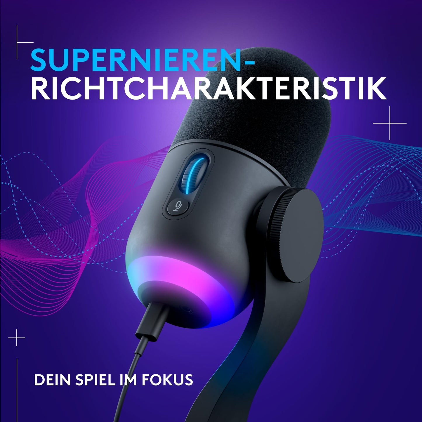 Logitech G G733 Lightspeed Wireless Gaming Headset & Yeti GX Dynamic RGB Microphone Kit with Lightweight Wireless & Streaming, G HUB Control, Plug and Play via USB, PC/Mac