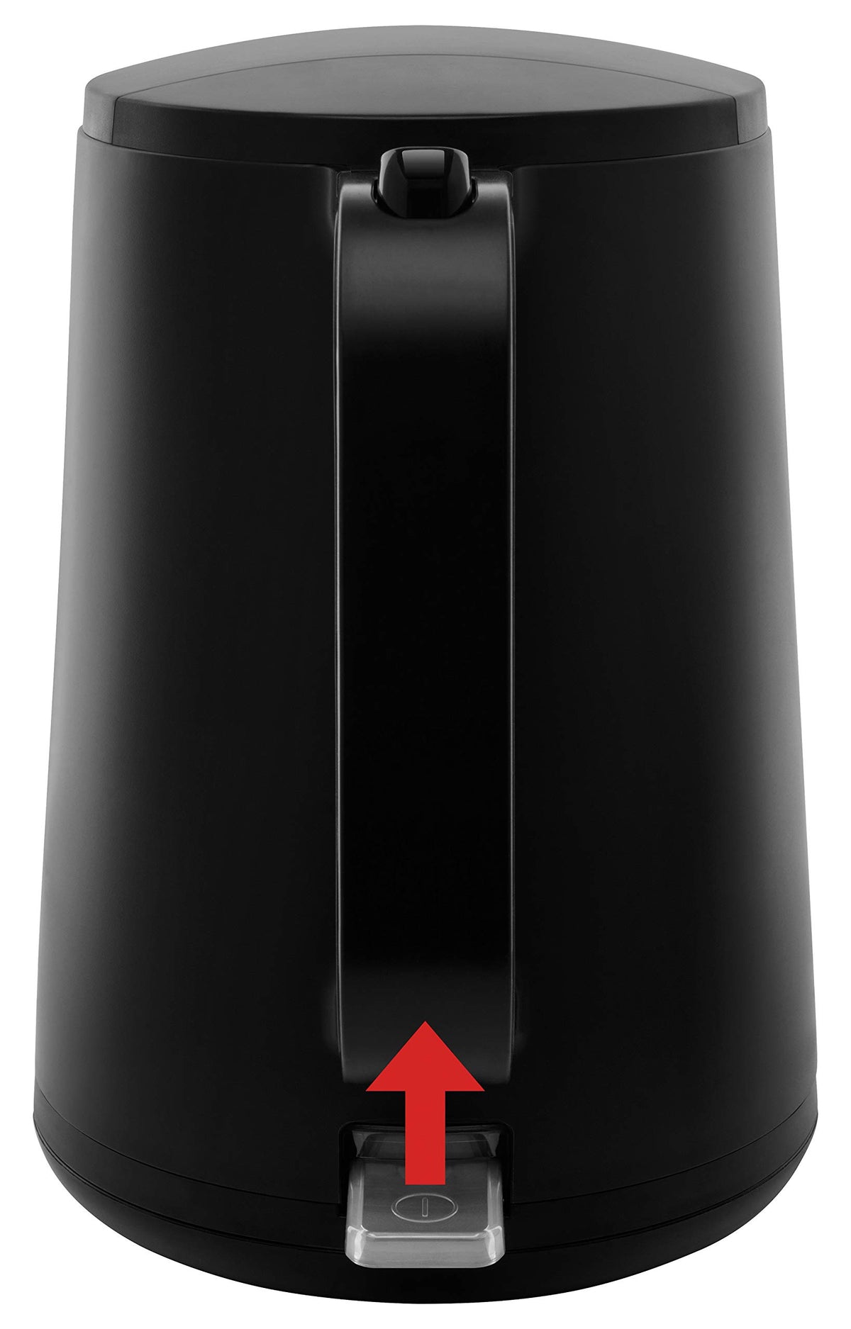 Tefal KO2008 Fierbător de apă Principio Select | 2400 Watt | 1,7L rezervor de apă | Comutator automat de pornire/oprire | Filtru anticalcar | negru mat