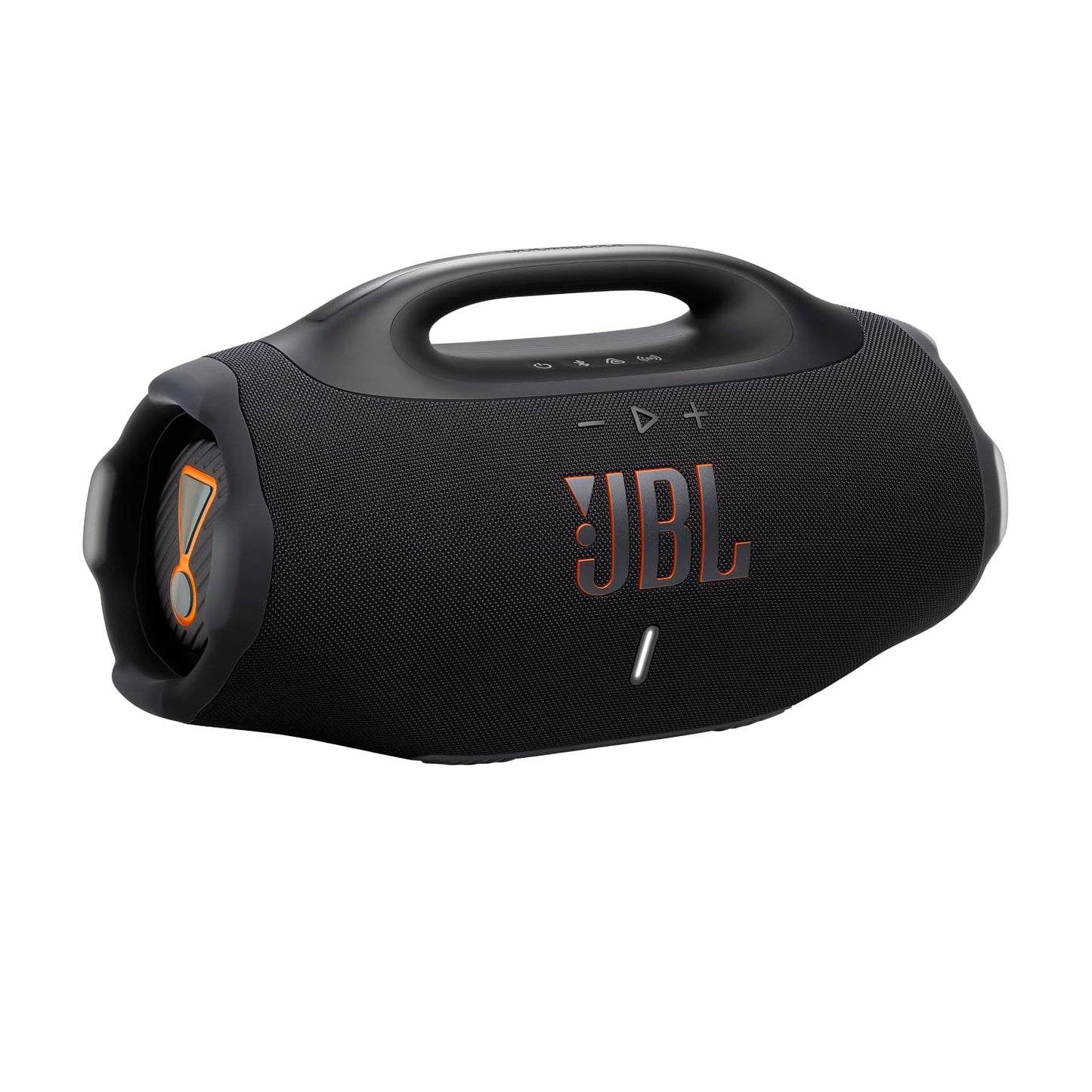 JBL Boombox 4 Portable Bluetooth Speaker, JBL Pro Sound with AI Sound Boost, IP68 Waterproof and Dustproof, Up to 34h Playback, Auracast Multi-Speaker, 2 Bass Boost Modes, Black - JBLBOOMBOX4BLKEP