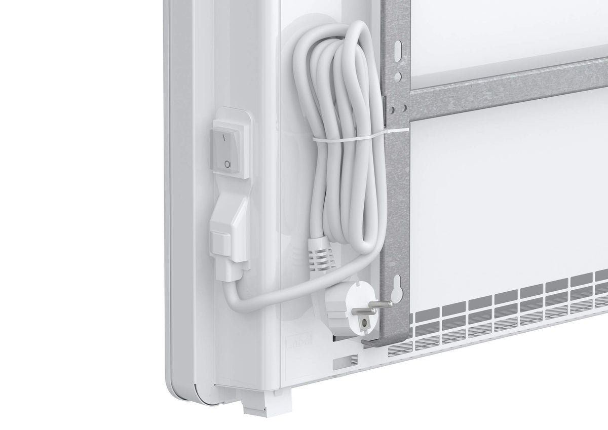 AEG Wall Convector WKL 2005 for approx. 20 m², 2000 W, 5-30 °C, wall-mounted, LC display, weekly timer, metal, Ecodesign 2018, 236535