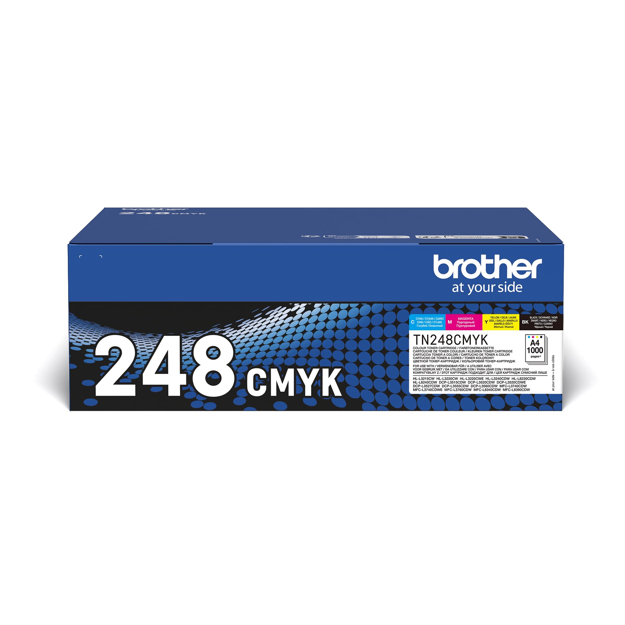 Brother Original TN-248VAL Toner Cartridges Value Pack - TN-248CMYK