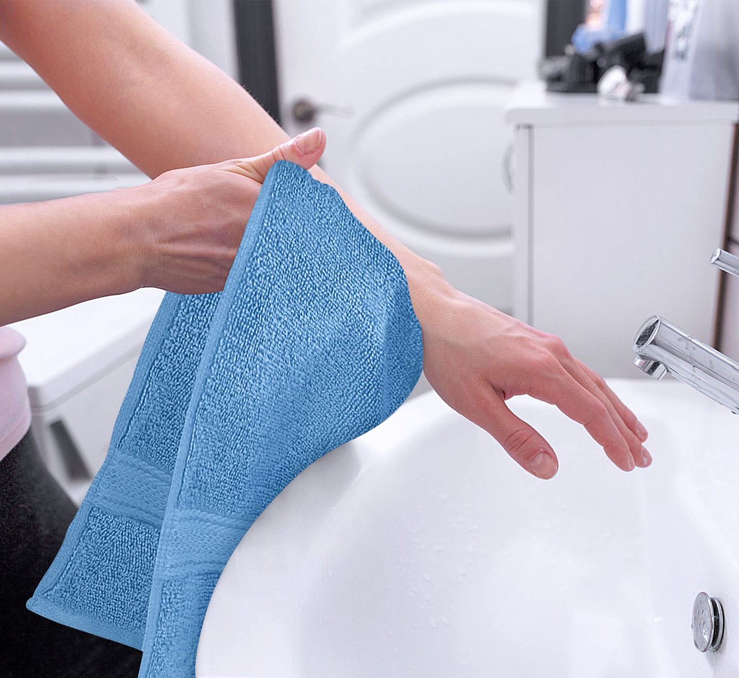 Utopia Towels Cotton Towels 600gsm Pack of 6 - UT0649