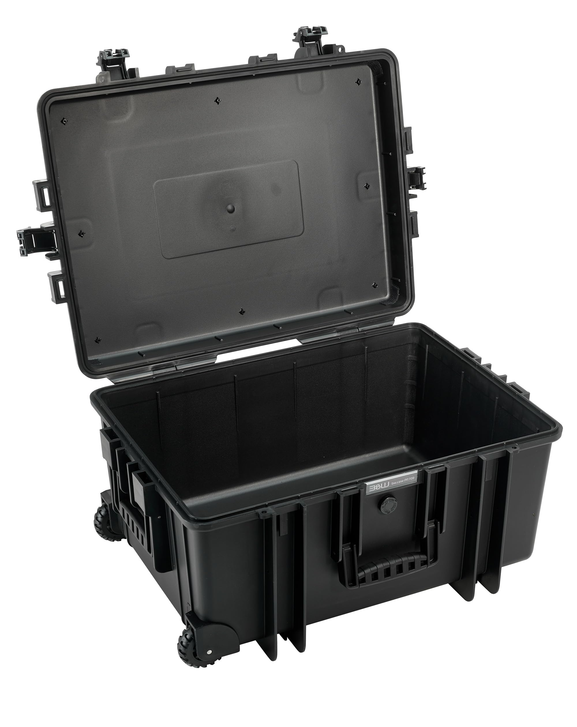 B&W Outdoor Transport Case - Type 6800 Black - waterproof according to IP67 certification, dustproof, shatterproof and indestructible - 6800/B