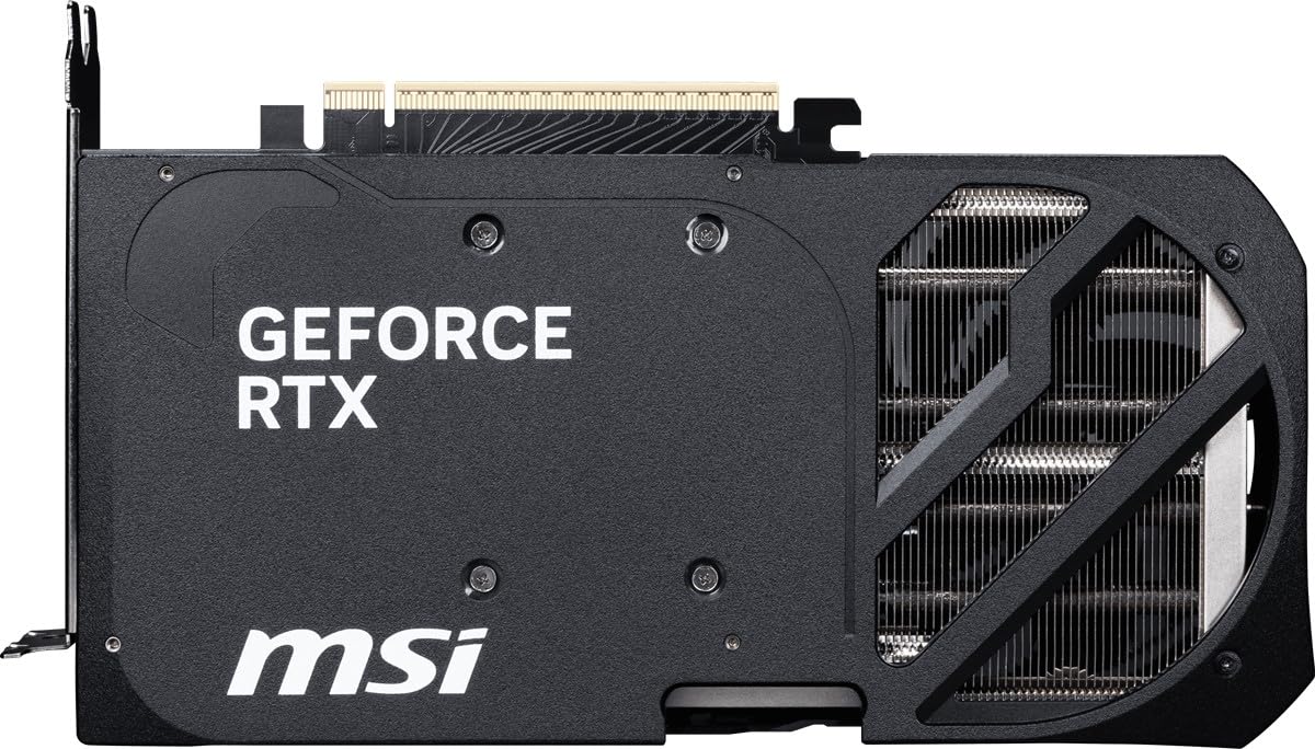 MSI GeForce RTX 5070 12G Shadow 2X OC - 12GB GDDR7 (28Gbps/192-bit), PCIe 5, Boost: 2542 MHz, HDMI 2.1b, DisplayPort 2.1b - V532-005R