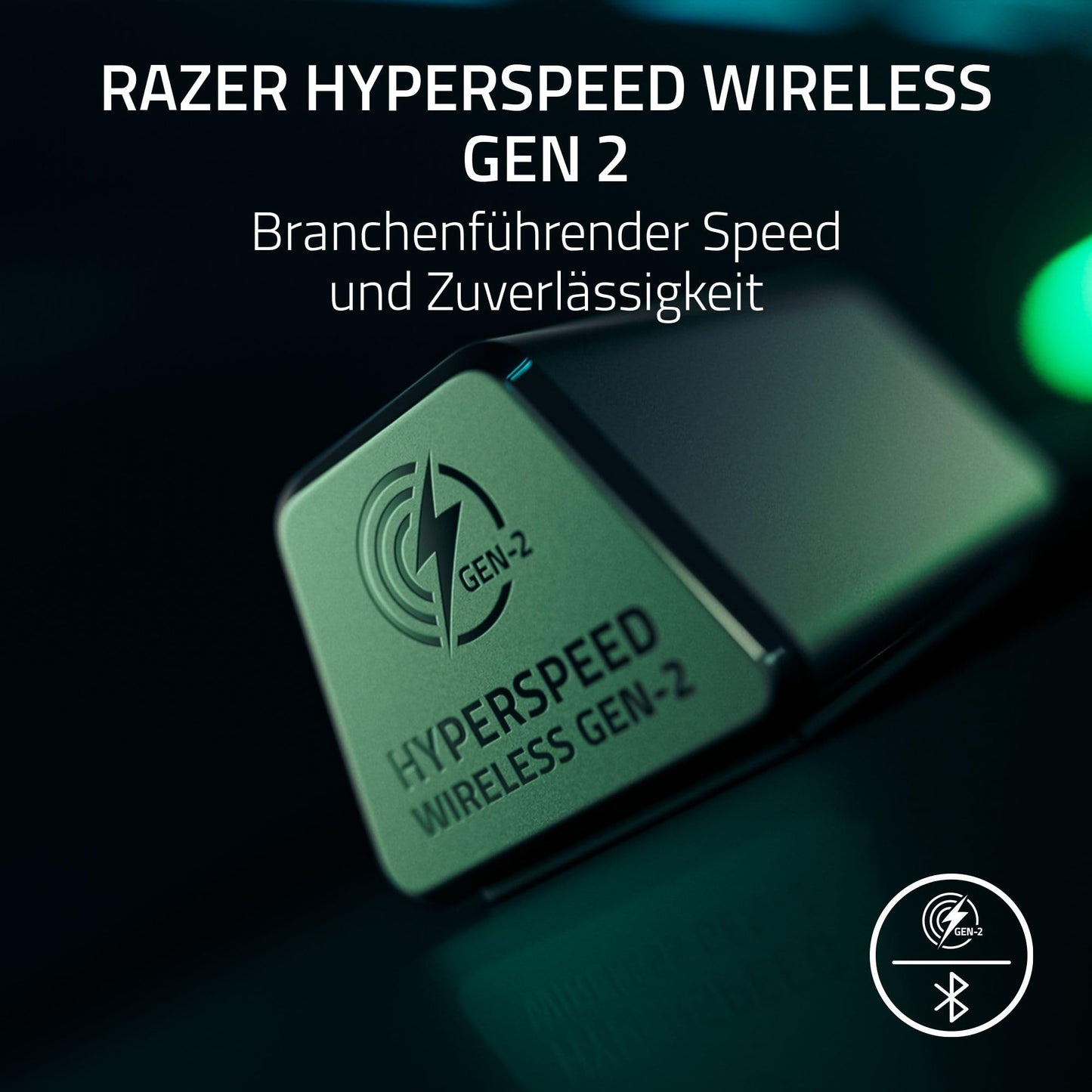 Razer BlackShark V3 Pro - Wireless e-sports headset with ANC noise cancellation - 50mm audio driver - Detachable microphone - Wireless 2.4 GHz & Bluetooth - FPS profiles - PC/Mac | White - RZ04-05400200-R3M1