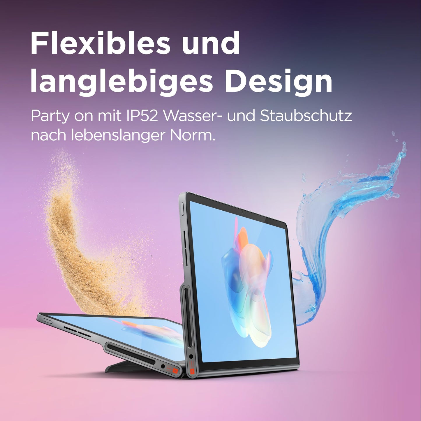 Lenovo Tab Plus Tablet | 11.5'' 2K Touch Display | JBL sound system with 8 speakers | Mediatek Helio G99 | 8GB RAM | 128GB storage | Android 14 | gray - ZADX0075DE