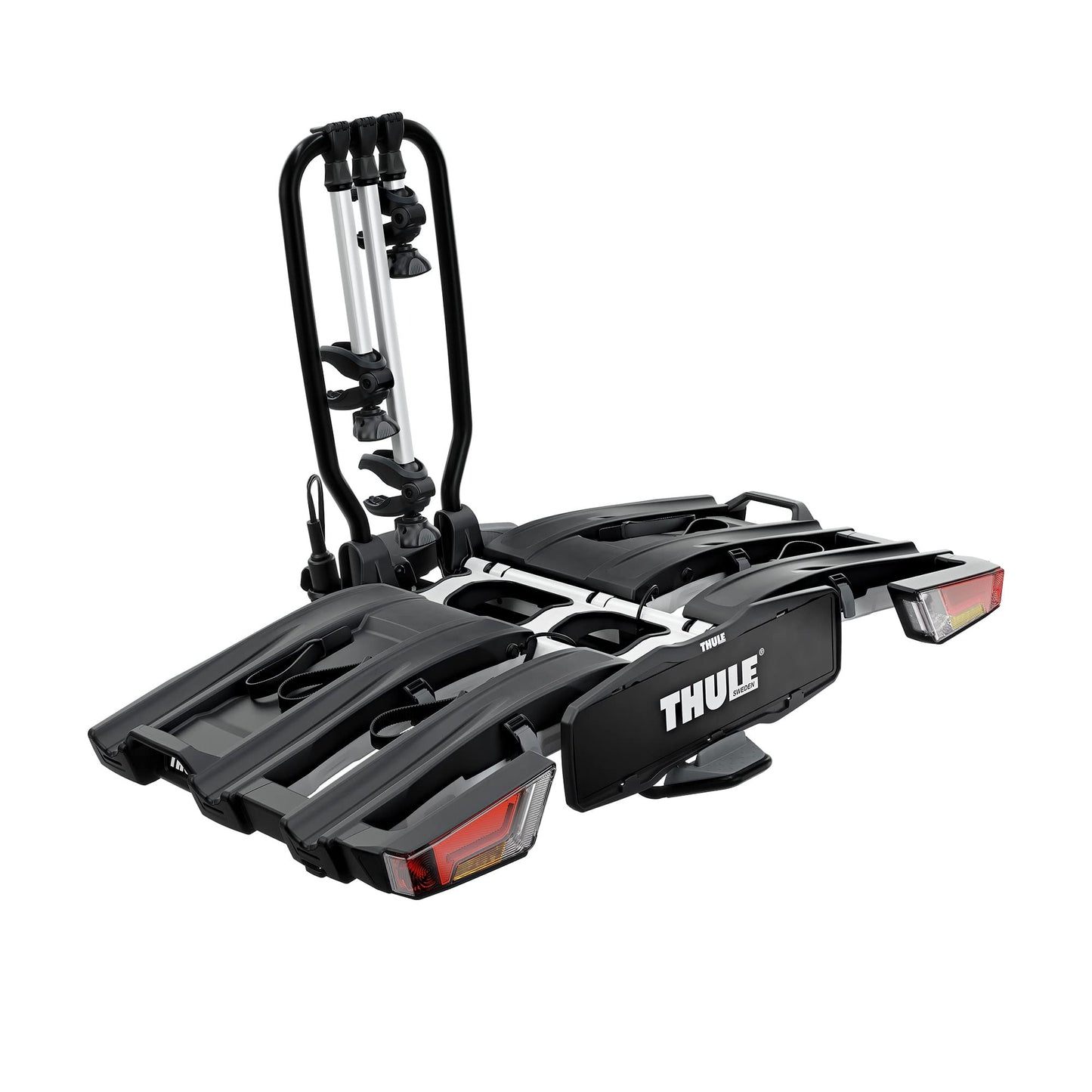 Thule 934100 bike rack EasyFold XT, 3 bikes, 13 pin, black, 1 size