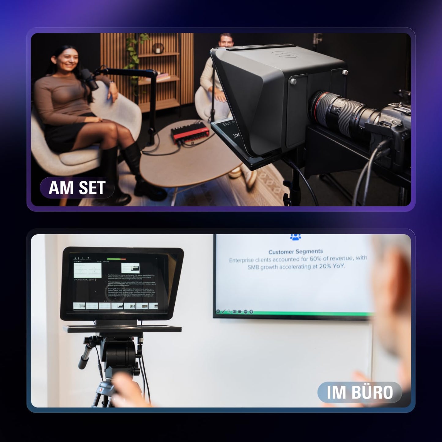 Elgato Prompter XL, full-size teleprompter, removable - 20WAG9901