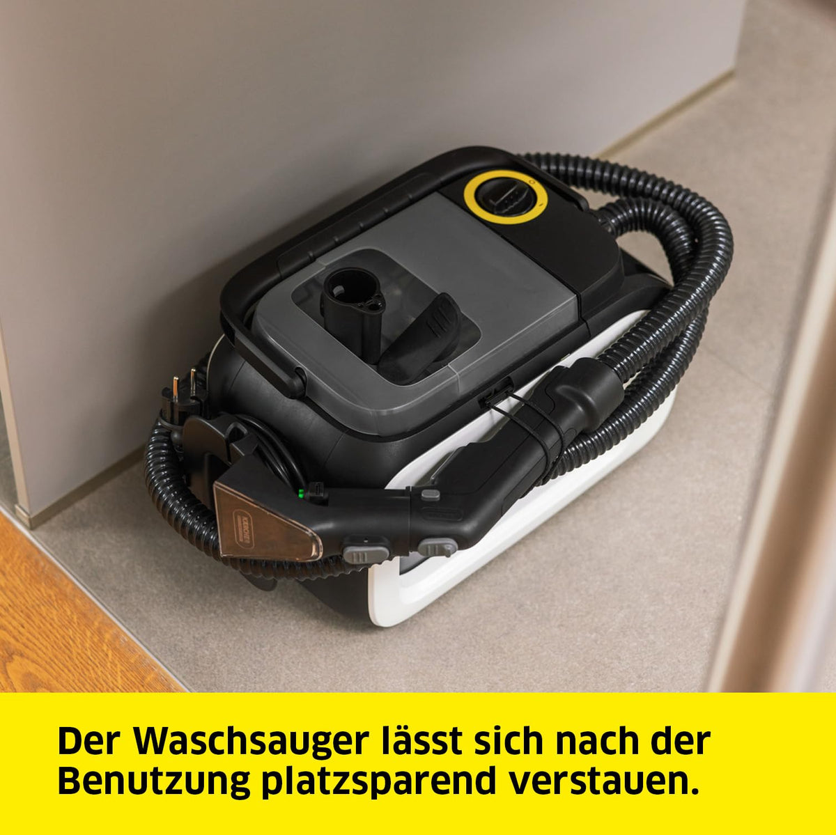KÄRCHER Wash Vacuum Cleaner SE 3 Compact, White - 1.081-530.0