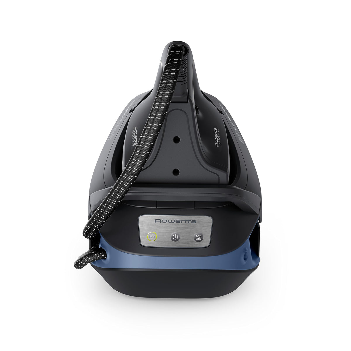 Rowenta VR8325 Turbosteam Steam Ironing Station, 2600 Watts, 120 g/min constant steam, 350 g/min extra steam boost, fast heating, 1.7 L water tank, anti-calc system, eco mode, Black/Blue