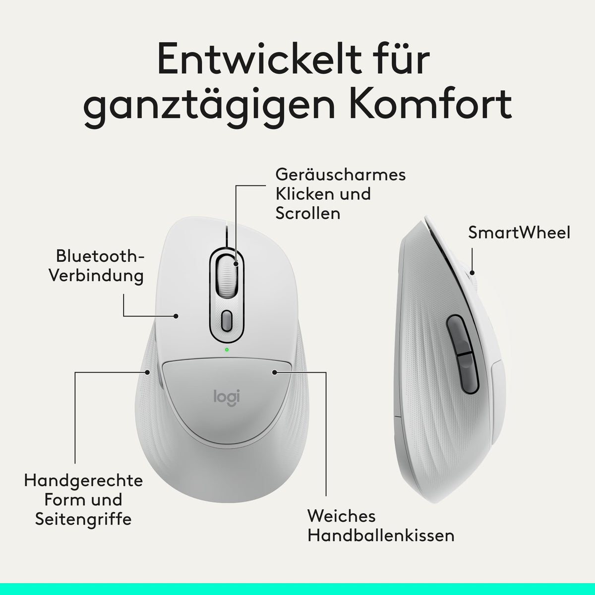 Set tastatură și mouse Logitech Signature Comfort Plus Combo MK880, fără fir - 920-014025