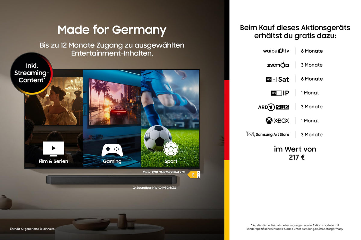 Samsung Mini LED M70H 4K 55 Inch (138 cm), UHD TV, Smart TV - GU55M70HAU