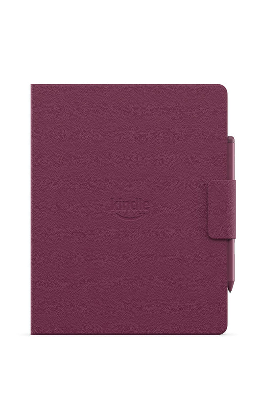 Now new: Elegant Amazon Kindle Scribe flip case with magnetic attachment, slim protective case - premium leather - 53-101865