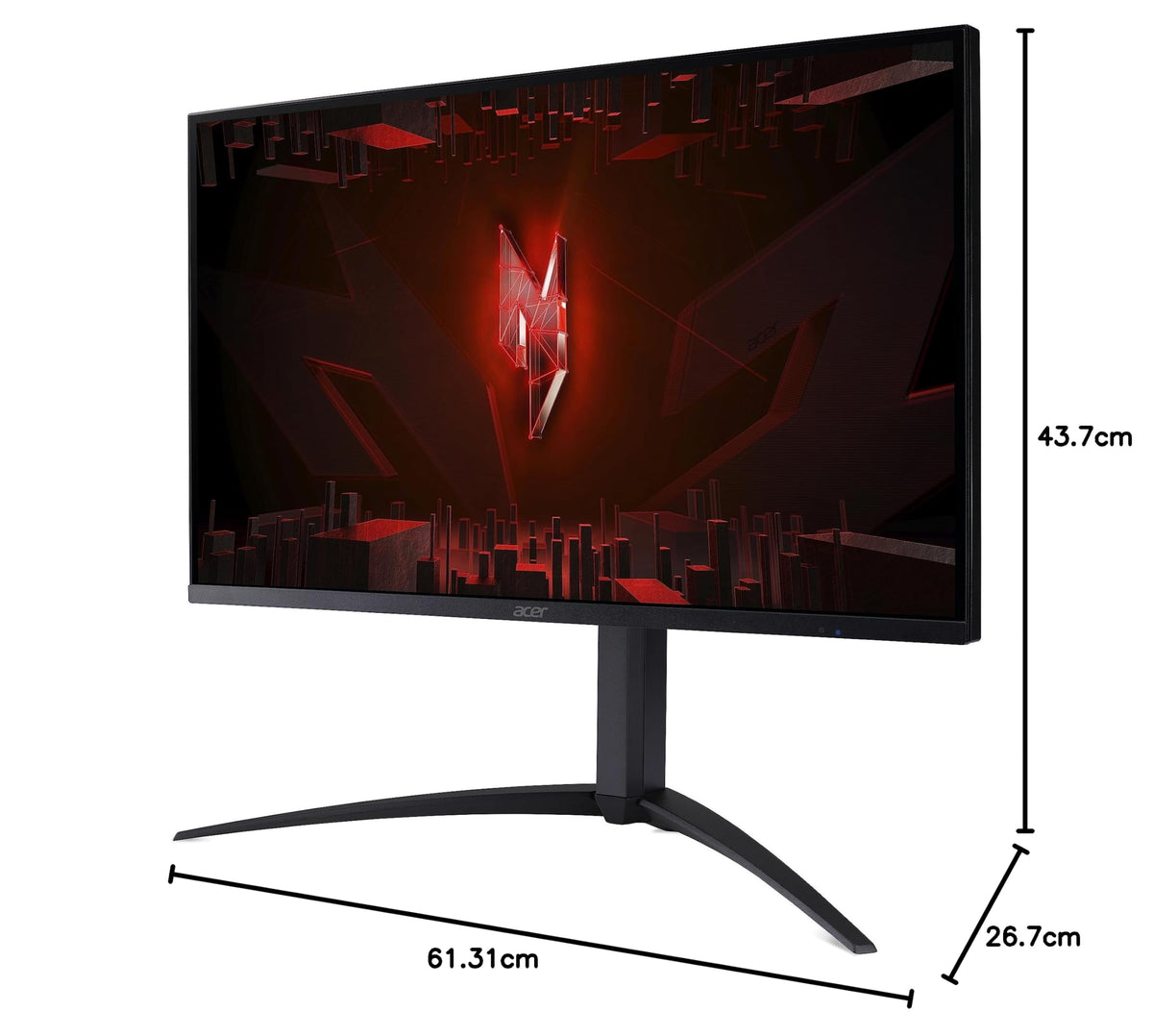 Acer Nitro XV275KP3 Gaming Monitor 27 Inch (68.6 cm) 4K, 160Hz - UM.HXXEE.305
