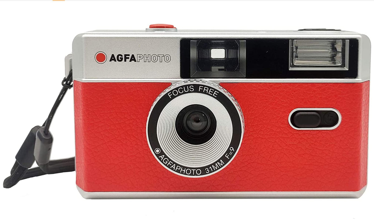AgfaPhoto cameră foto analogică 35mm set negru (film B+W + baterie) - AG603001BA