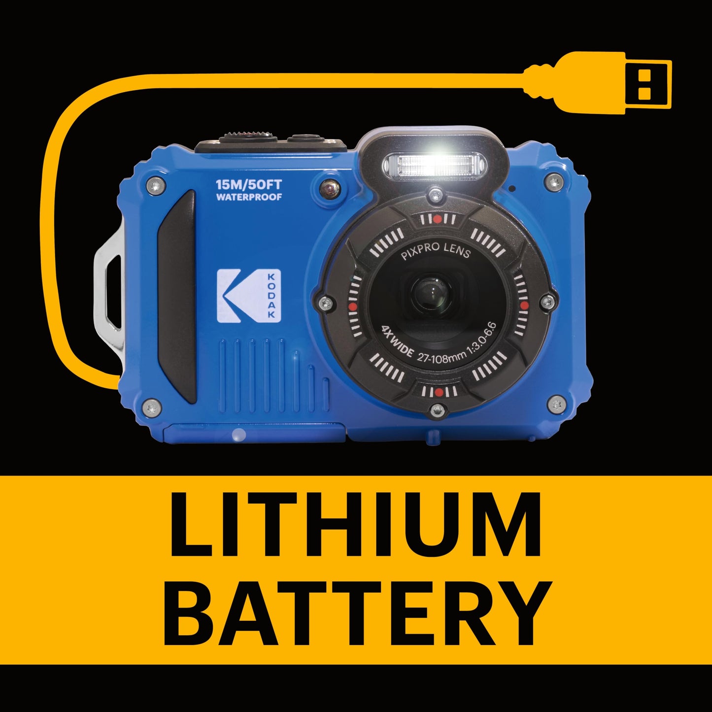 Kodak Pixpro WPZ2 Bundle Blue