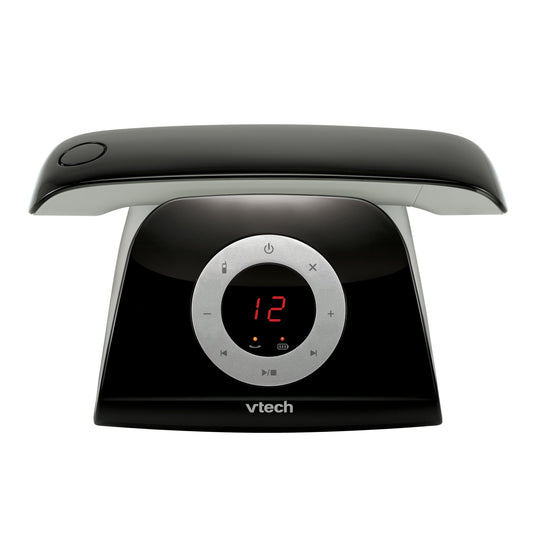 VTech LS1350 retro design telephone cordless DECT cordless telephone with digital answering machine, call barring, hands-free system and redial, backlit display and keyboard