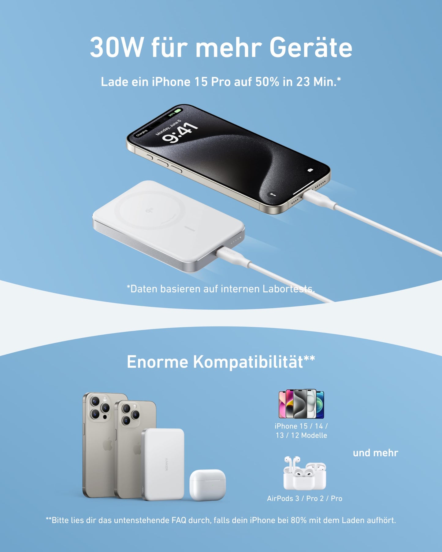 Anker MagGo Powerbank  A1664 / A1664H21