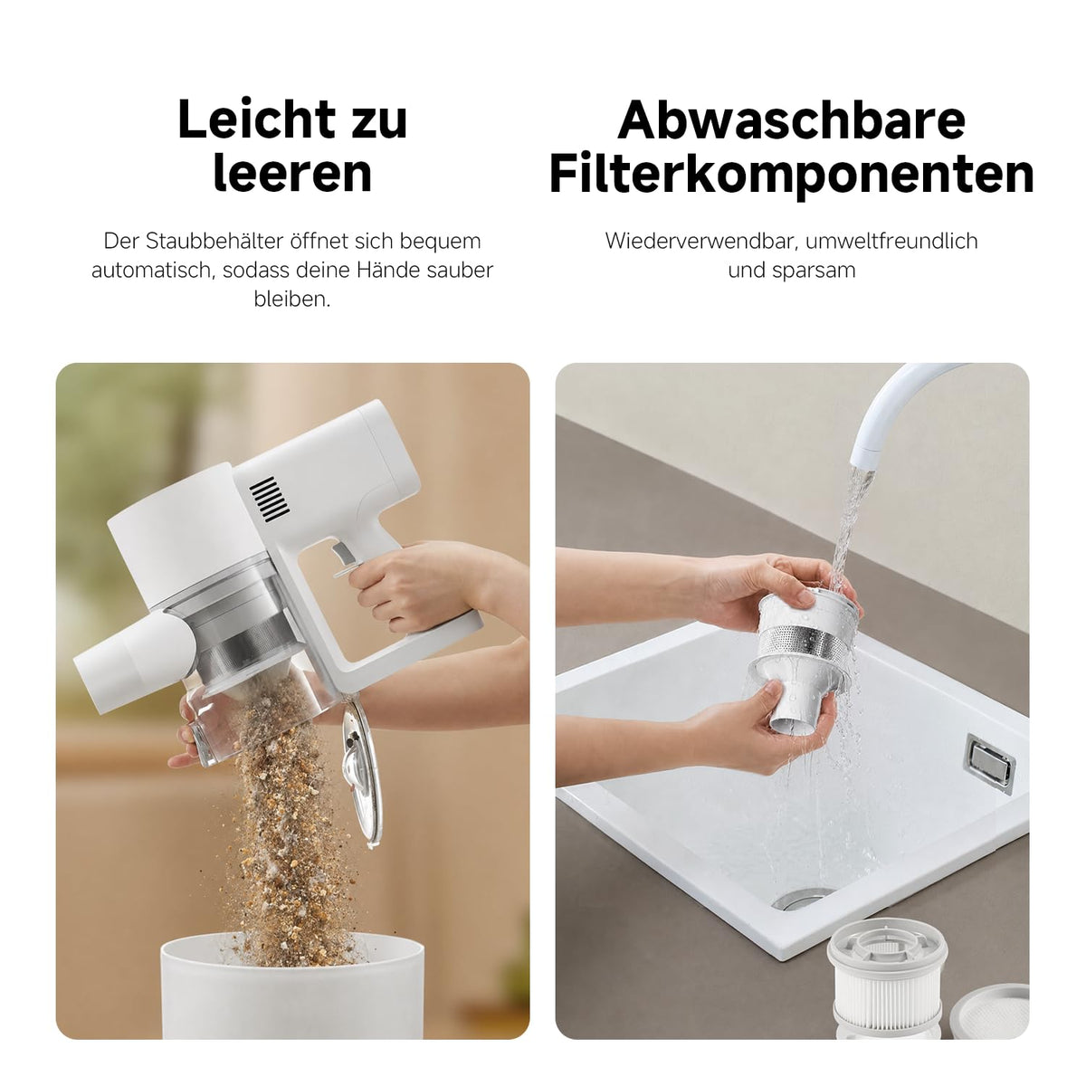 XIAOMI G20 Cordless Vacuum Cleaner, 25,000 Pa, 150 AW, up to 60 Min., LED Light - BHR8831EU