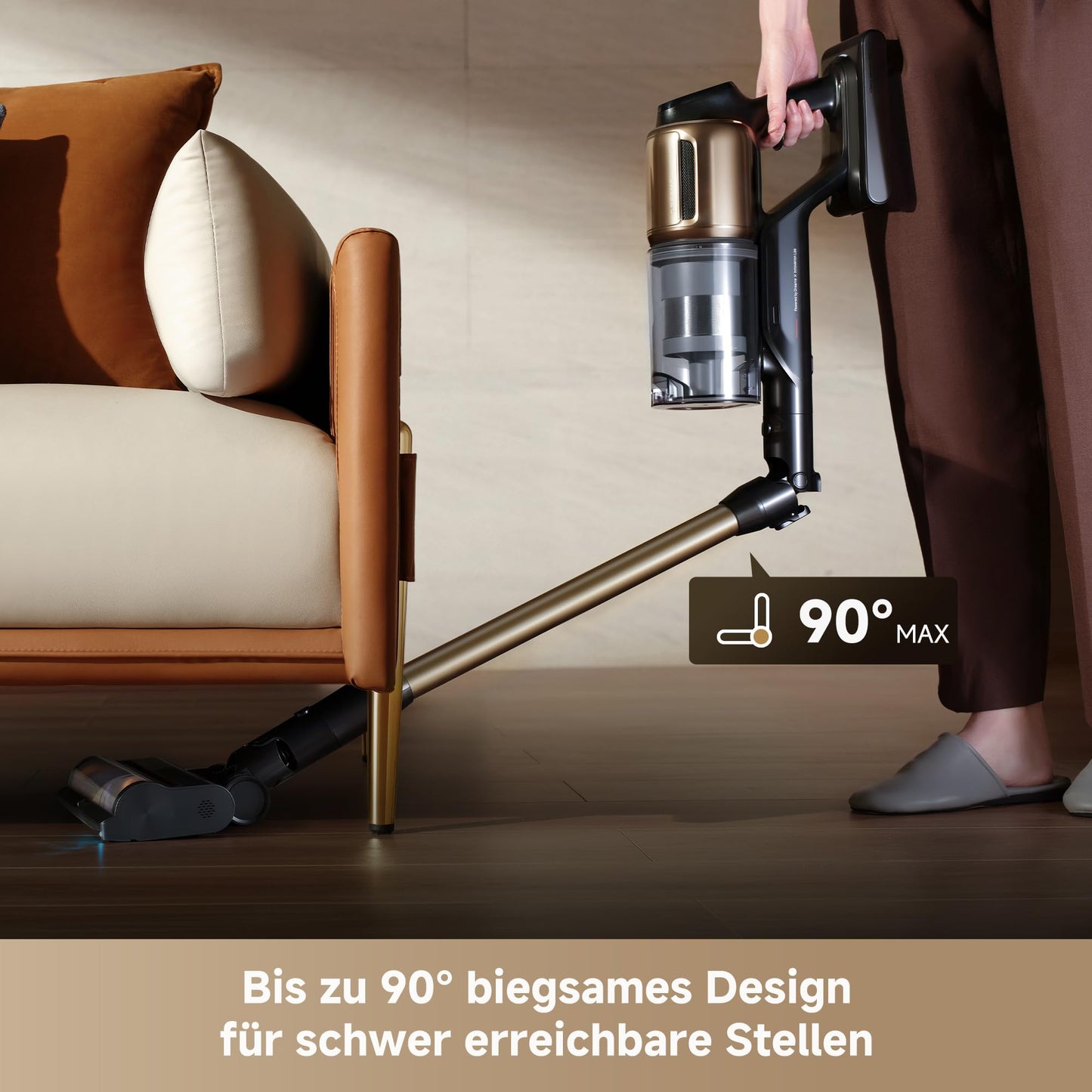 dreame Z30 Pro Aqua-A cordless vacuum cleaner for wet cleaning, wet and dry cleaning, self-cleaning with hot air, 90° bendable, anti-tangle hair cutting, 855 W, 28,000 Pa - VZV66C