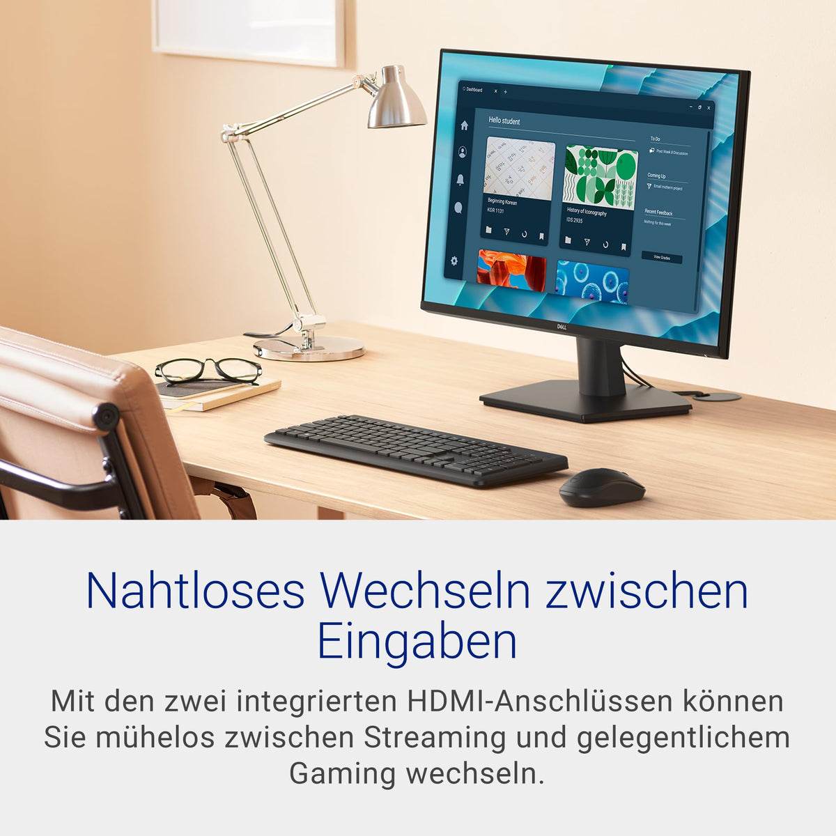 Dell 27 Monitor - SE2726HS, Full HD (1920x1080), 144Hz, IPS, 1ms MPRT