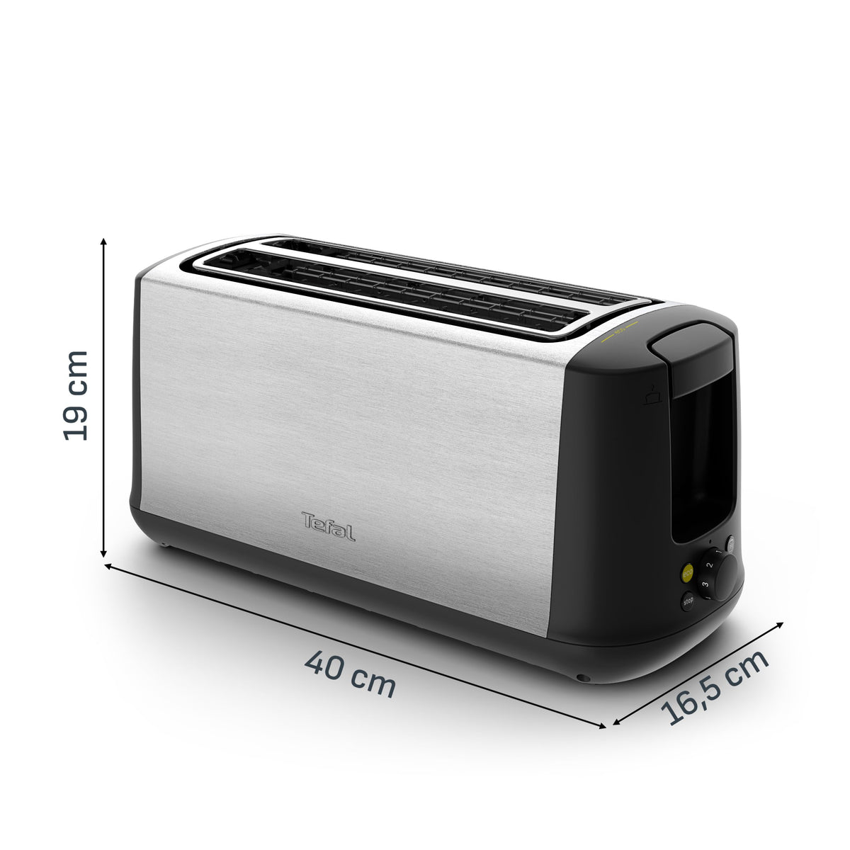 Tefal Subito, toaster cu fante duble și fante lungi - TL342DE0