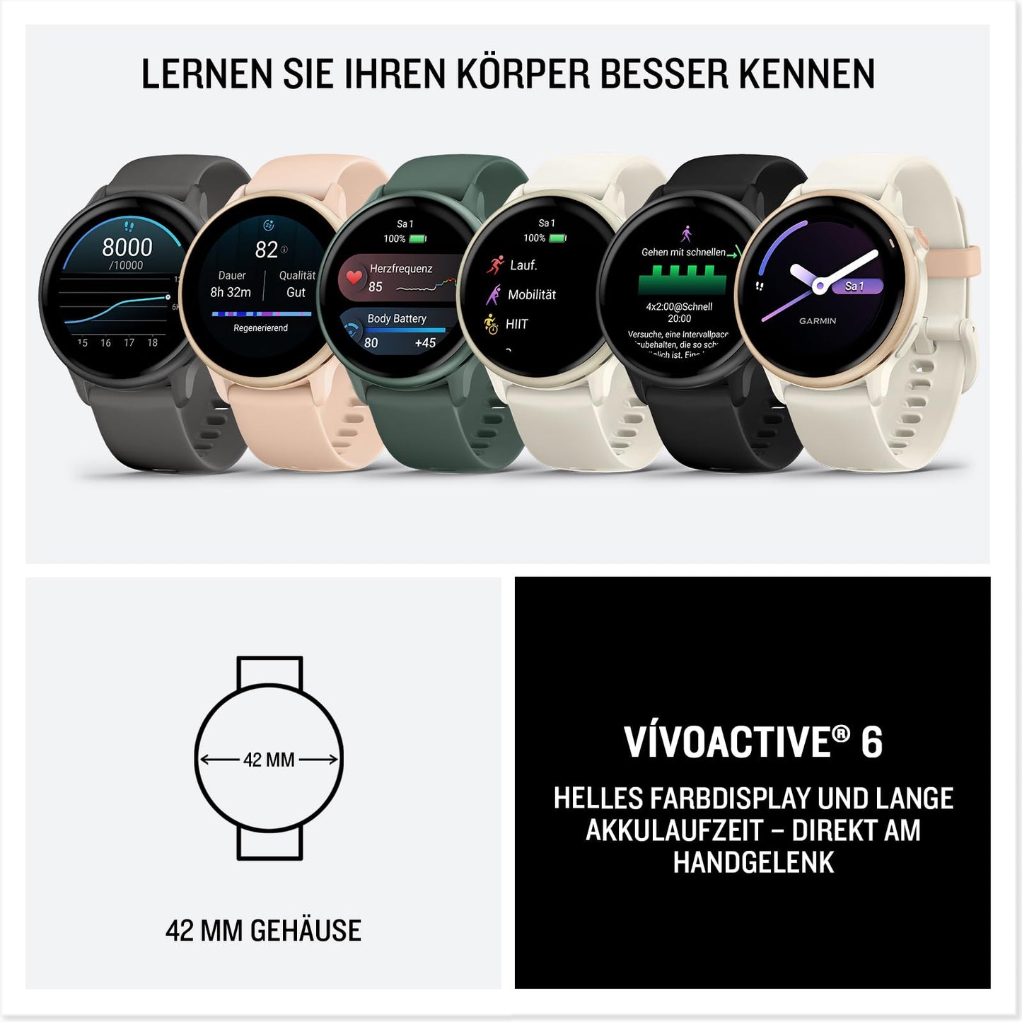 Garmin vivoactive 6 42mm (010-02985-04)