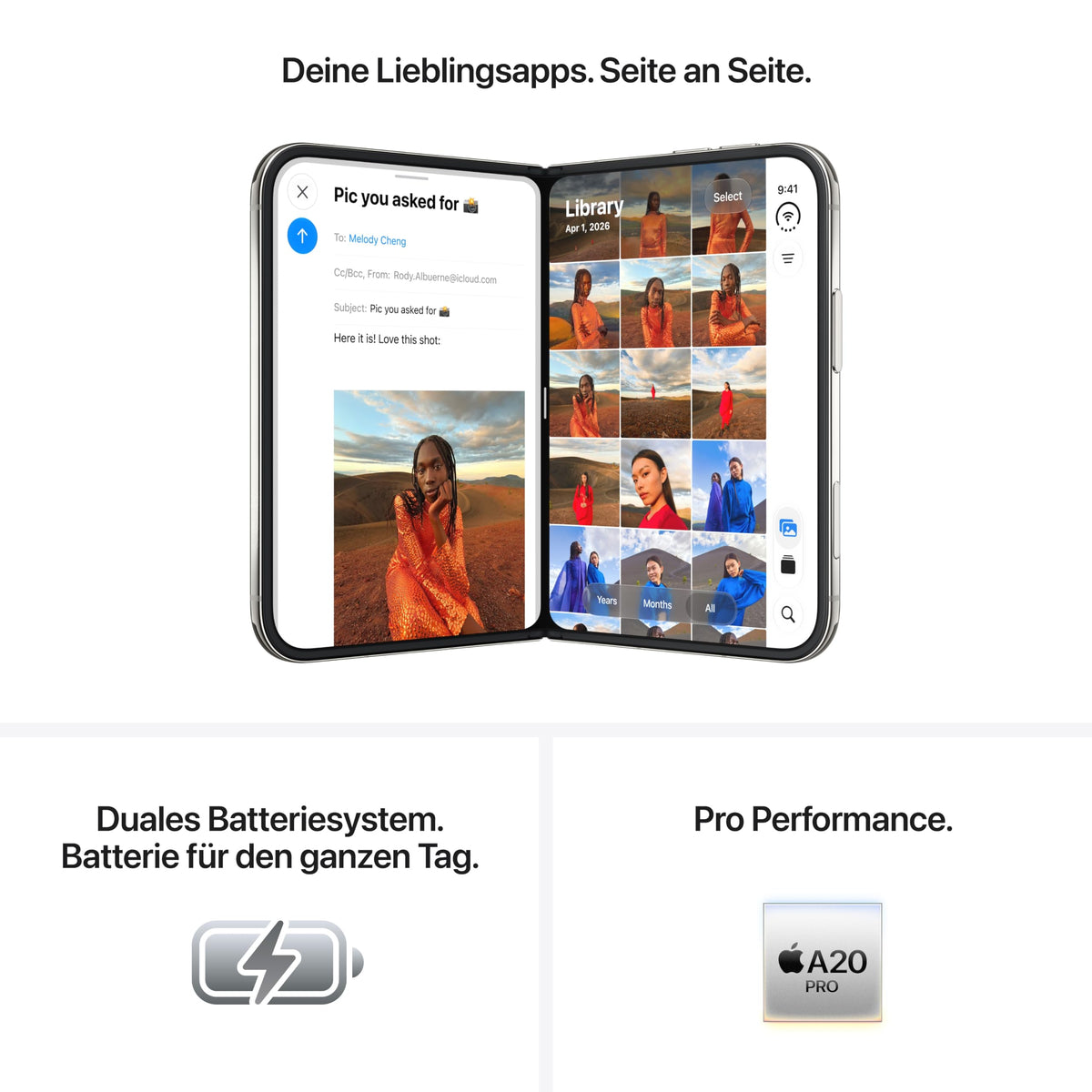 Apple iPhone Duo 2 TB - Night Sky - MK2L4ZD/A