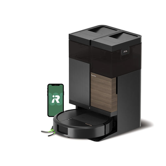 iRobot Roomba Plus 576 Vacuum Robot, AutoWash Base, Hot Water Mop - R284040