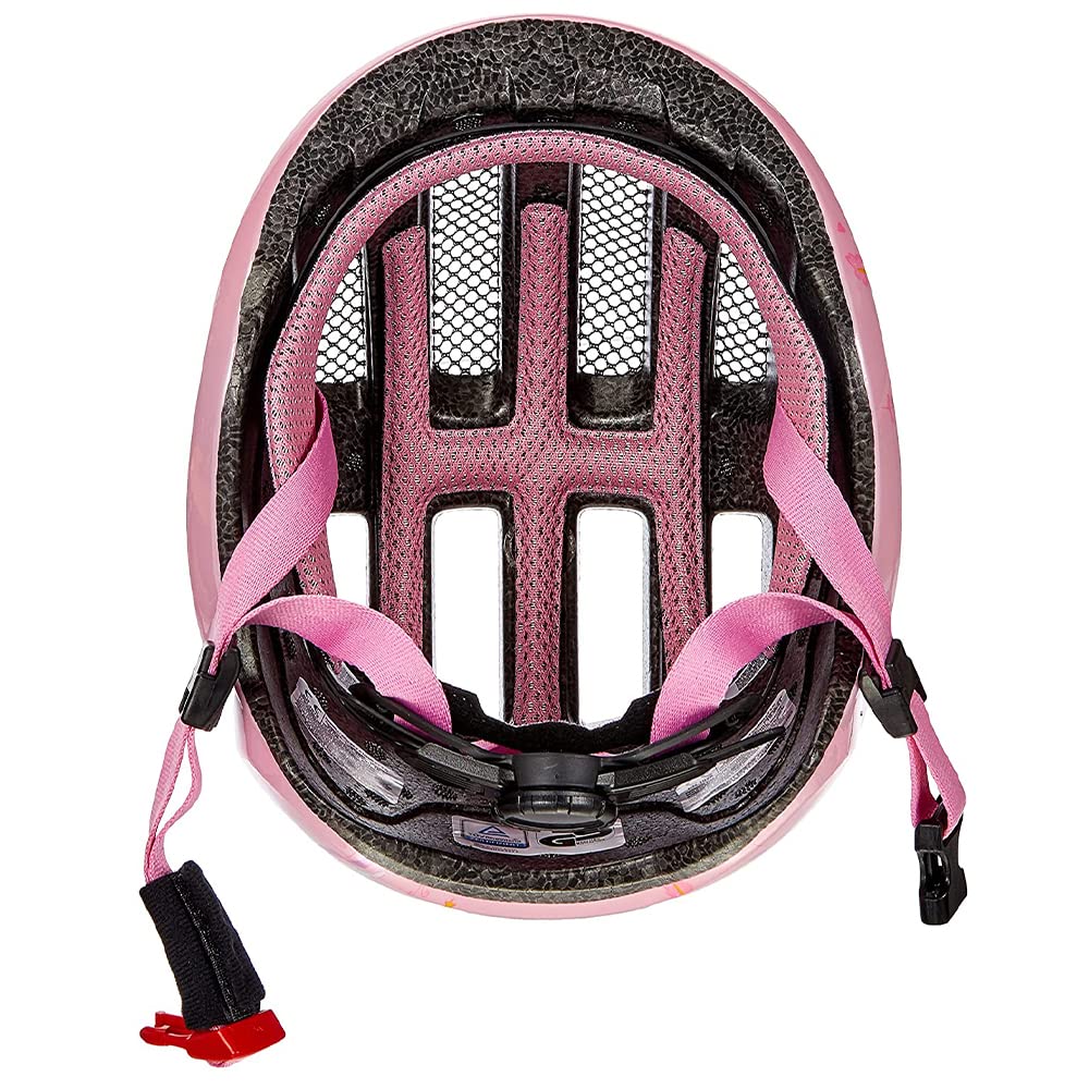 ABUS Unisex Bicycle Helmet, Pink (Rose Princess), M (50-55 cm) - 67251