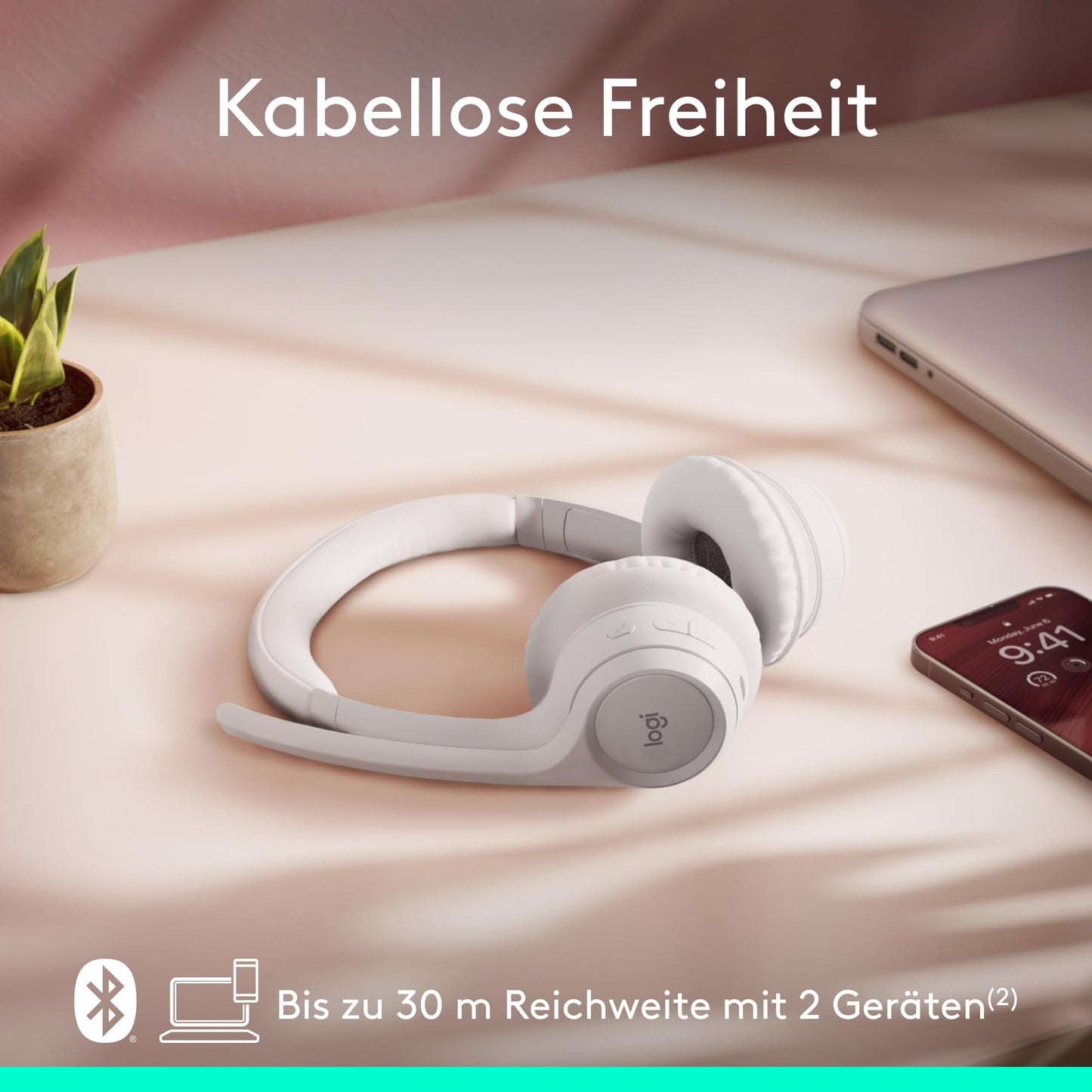 Logitech Zone 300 Off-White (981-001417)