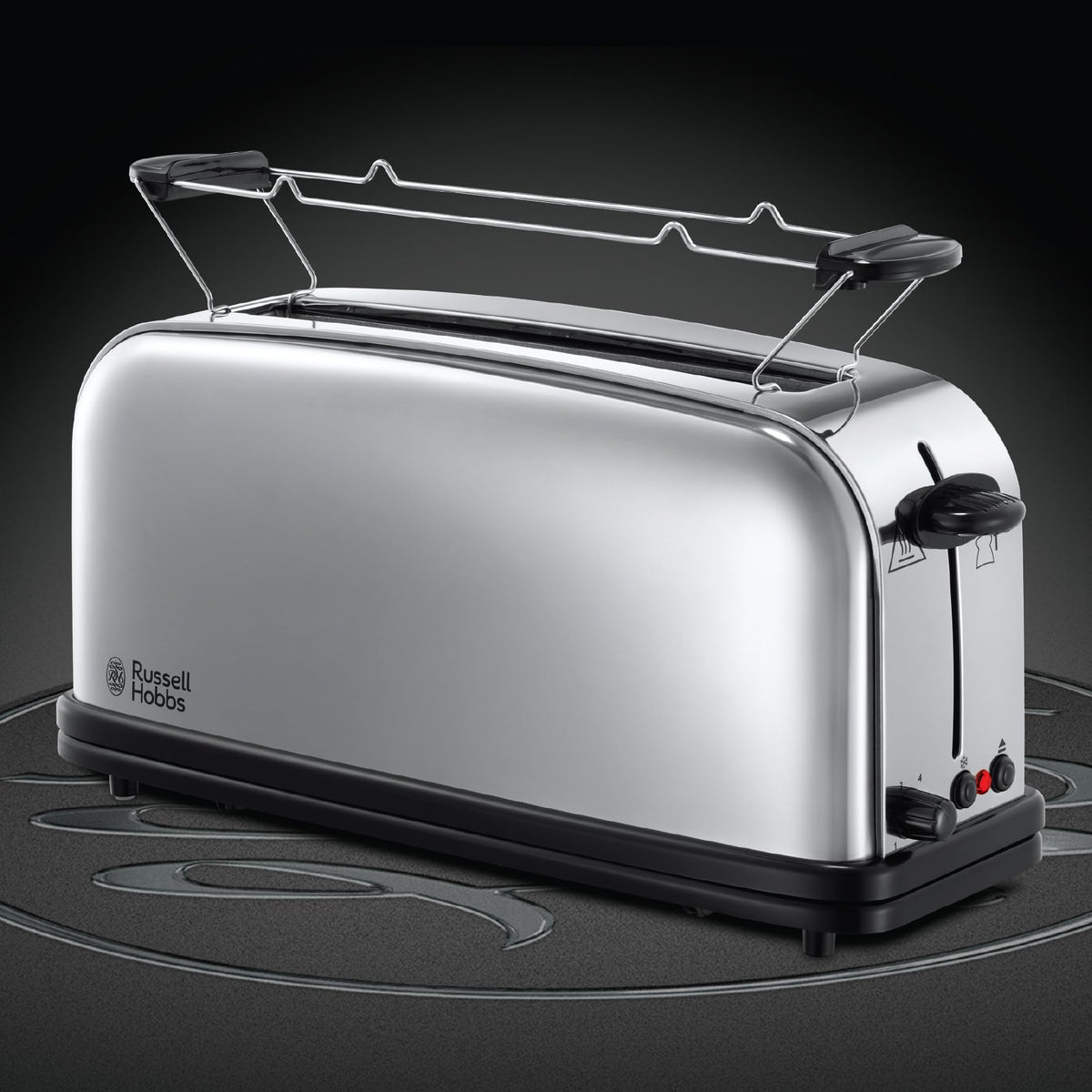 Russell Hobbs Toaster Victory, Stainless Steel, Long Slot, 2-Slice - 23510-56
