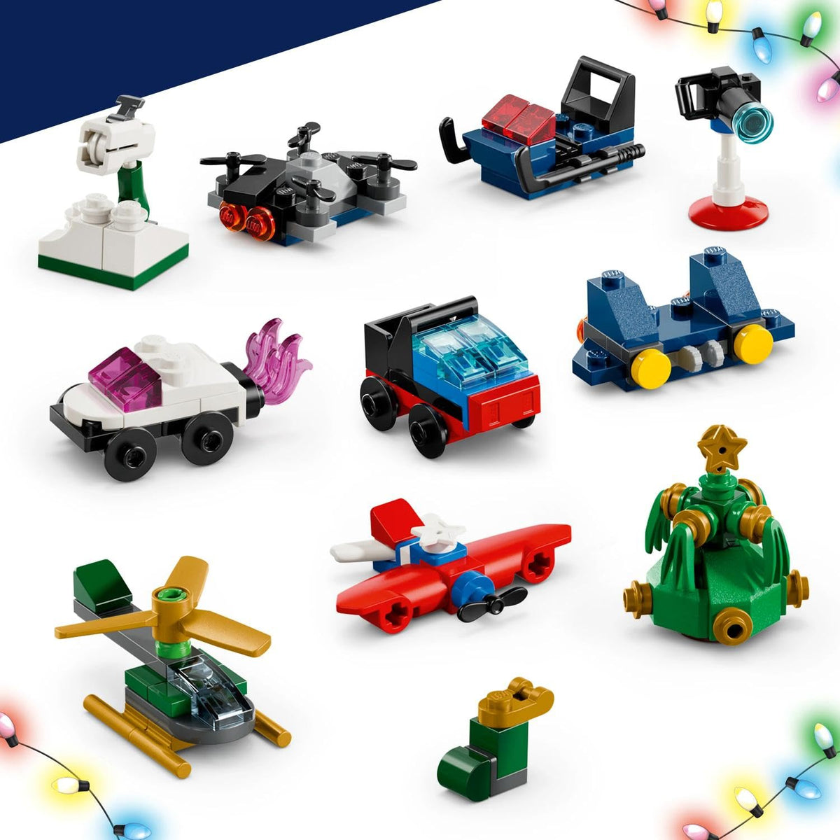 LEGO | Marvel Advent Calendar 2026 - Pre-Christmas Gift Toy - 24 Superhero Surprises with 6 Minifigures, Airplane & Car - Gift for Fans and Boys and Girls aged 6 and up - 76340