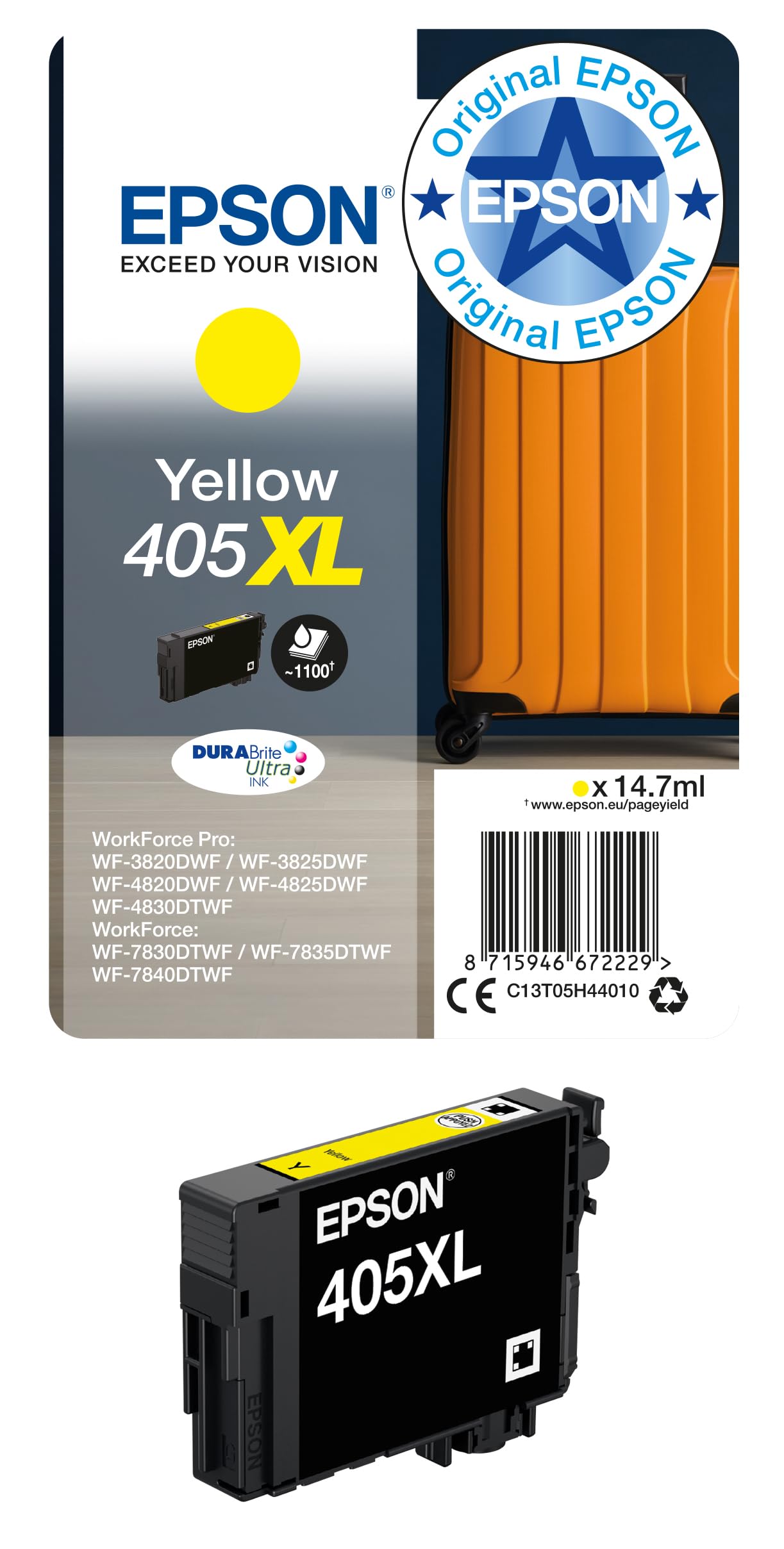 Epson 405XL Yellow (C13T05H44010)