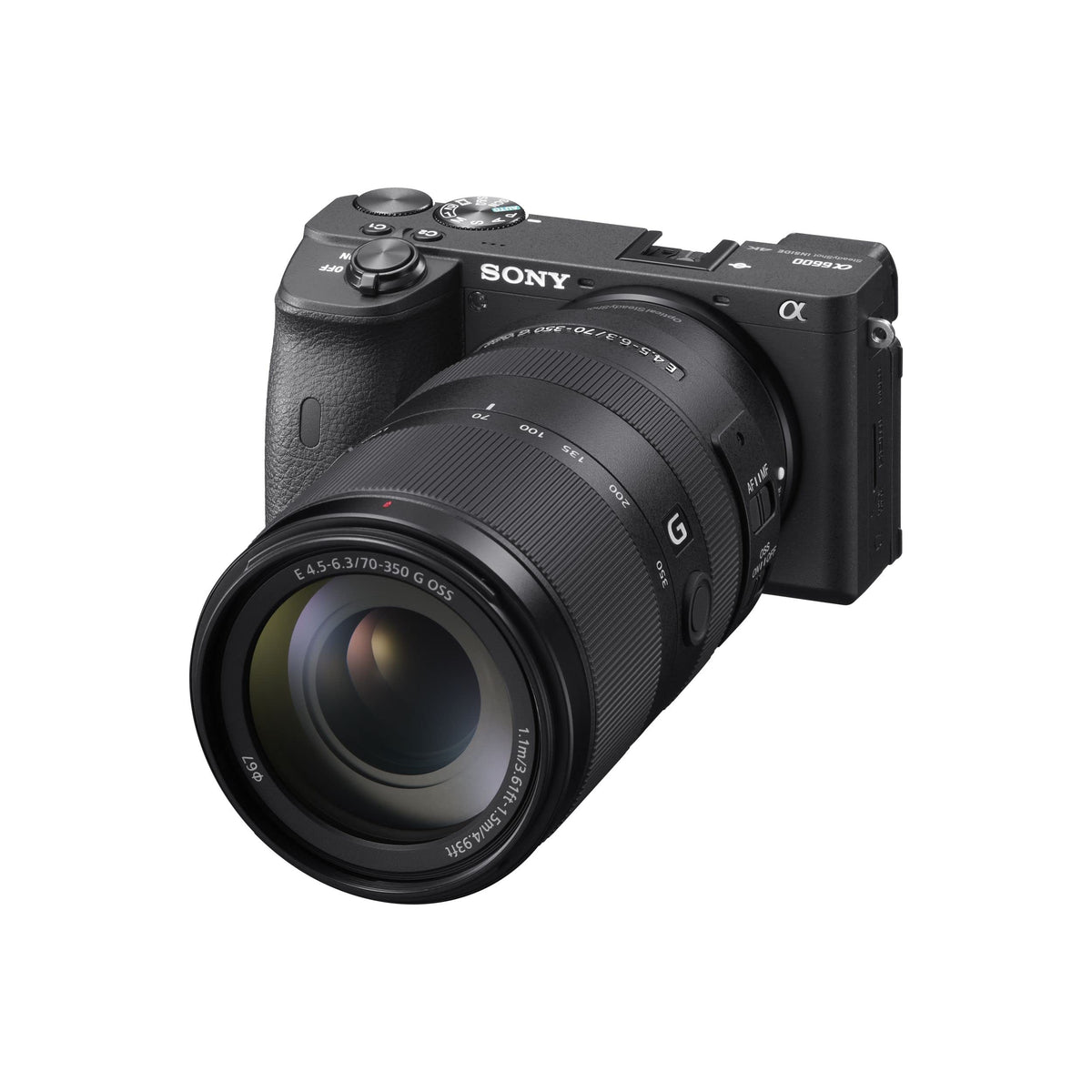 Sony SEL70350G – 70–350mm F4.5–6.3 G OSS Supertele-Zoom - SEL70350G.SYX