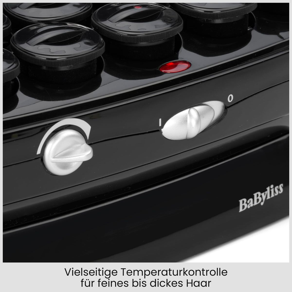 BaByliss Thermo Ceramic Rollers heated curlers with ceramic coating and ion technology for silky long-lasting curls RS035E