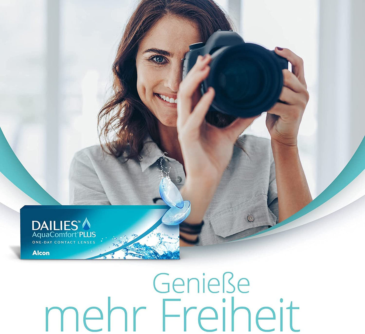 Dailies AquaComfort Plus lentile de zi | 180 buc | -08.50 dpt - 100079168