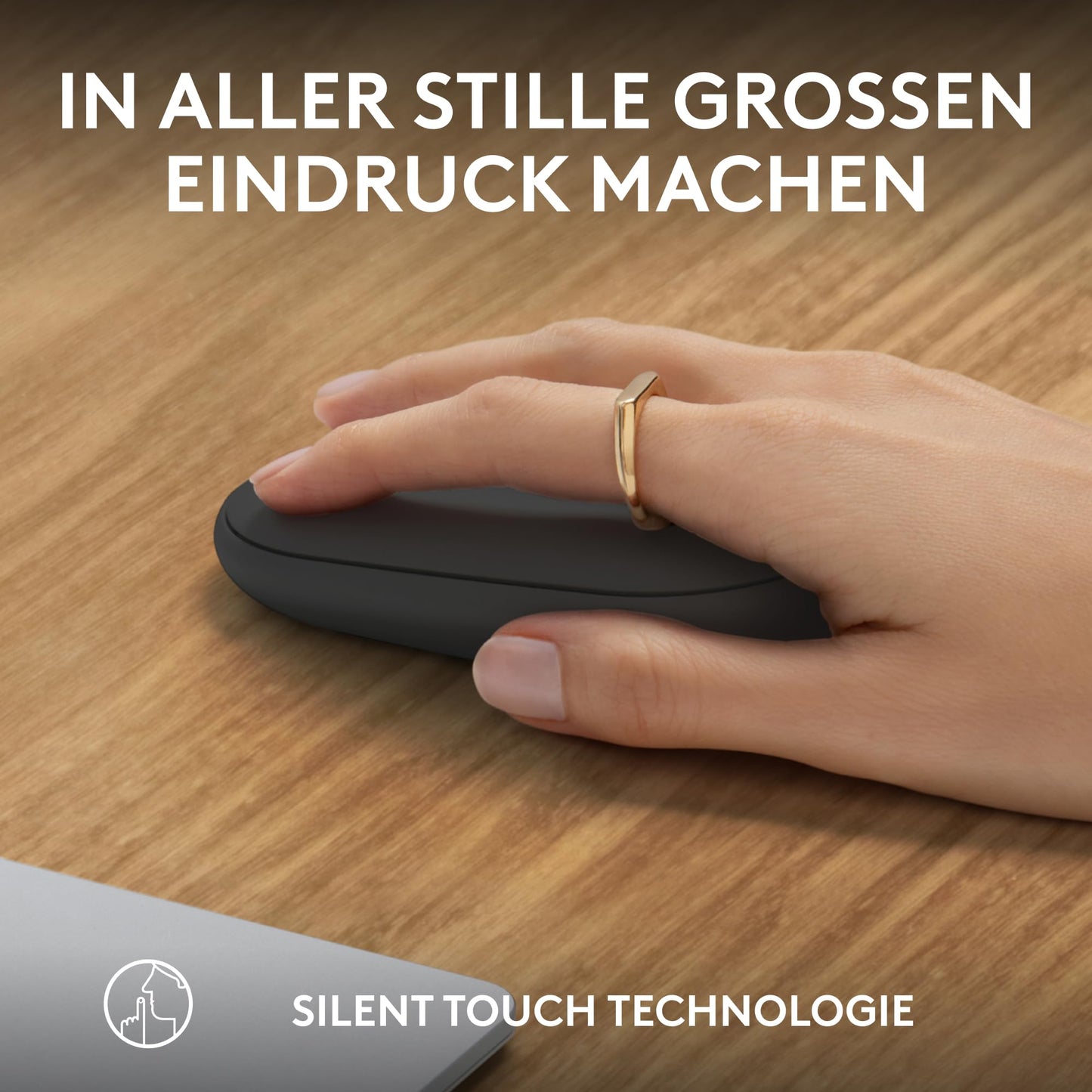Logitech Pebble Mouse 2 M350s Tonal Rose