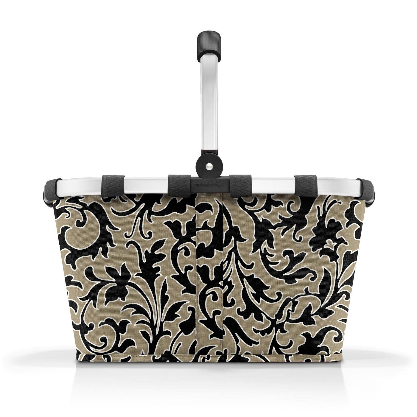 reisenthel carrybag baroque marble Sturdy shopping basket with plenty of storage space and practical inner pocket. Elegant and water-repellent design - BK7061