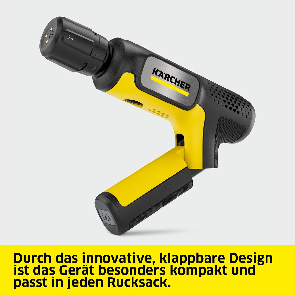 Kärcher Pressure Washer OC Handheld Compact, max. 15 bar, foldable, USB-C, 150 l/h, 5 m hose, battery-operated - 1.328-128.0
