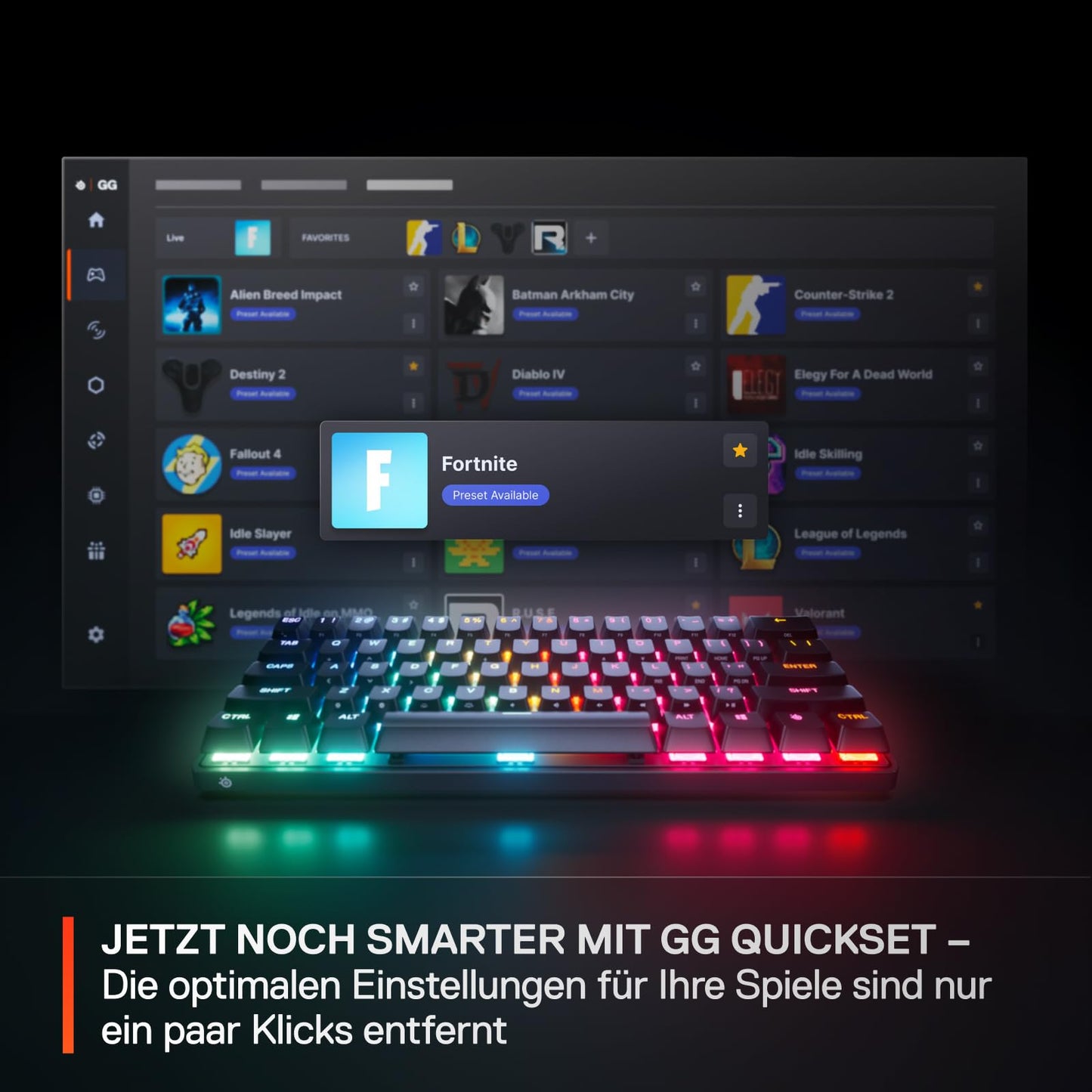 SteelSeries Apex Pro Mini Gen 3 Gaming Keyboard 60 percent - 64917