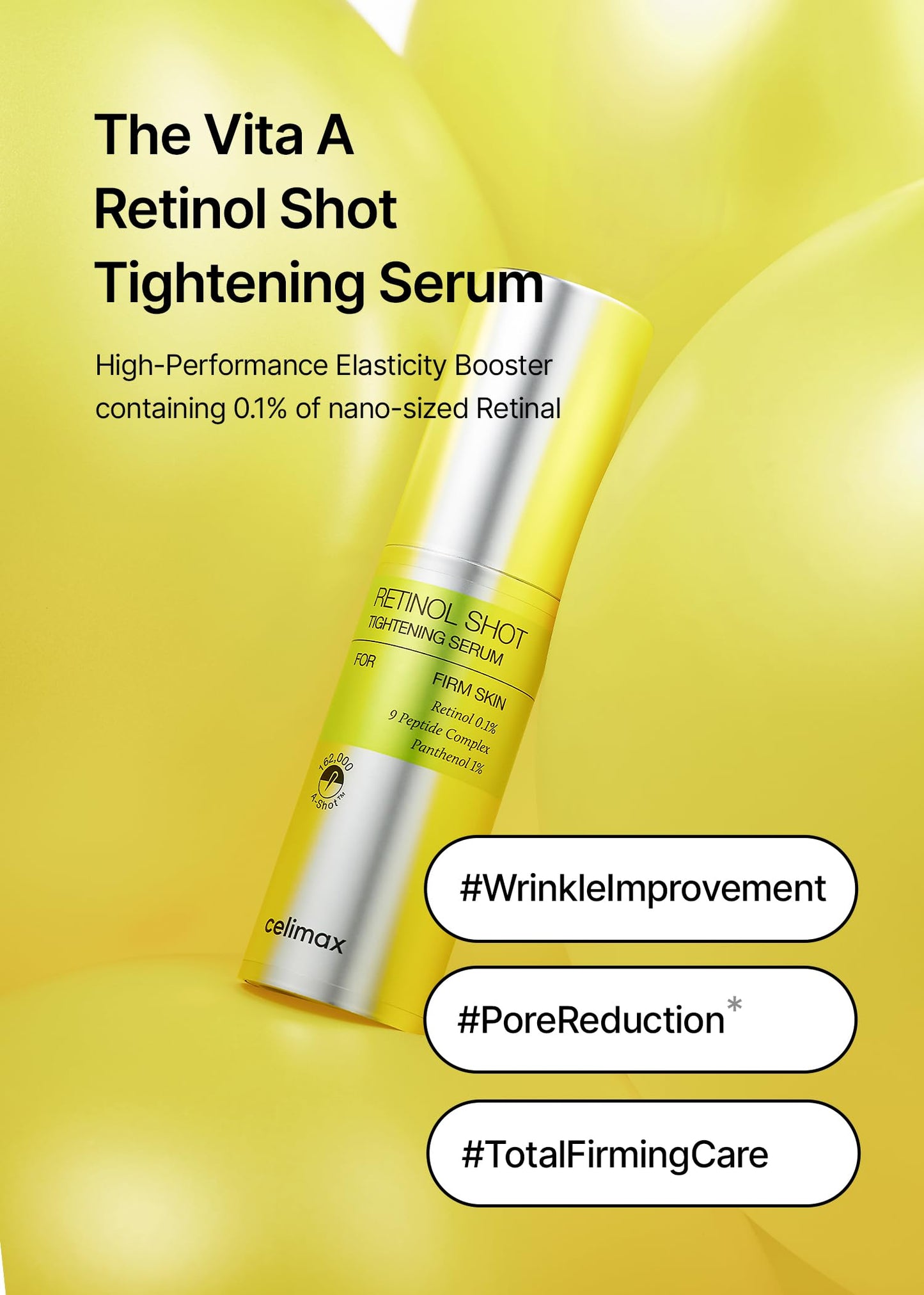 celimax The Vita A Retinol Shot Tightening Serum, 1.01 fl. oz - slaxmi3002
