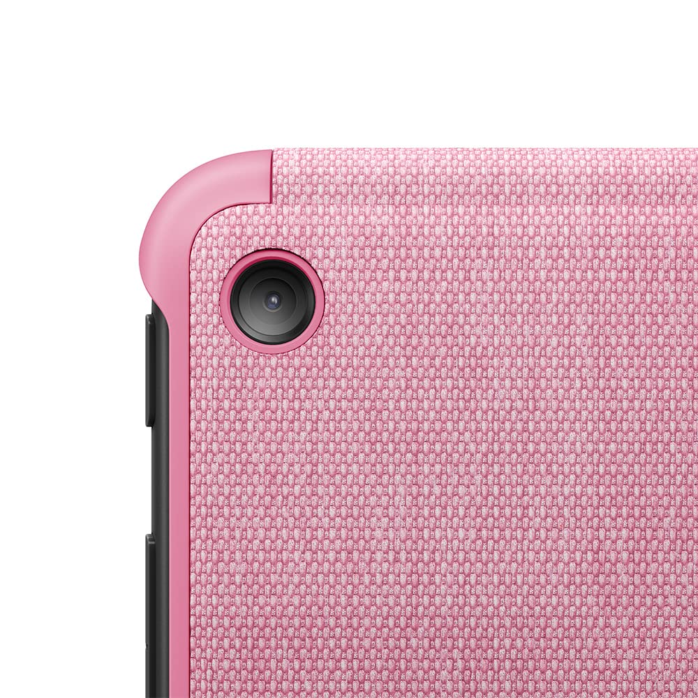 Amazon Fabric Case for Fire 7 Tablet (Compatible with 12th Generation Tablets Only, 2022), Pale Pink - 53-028306