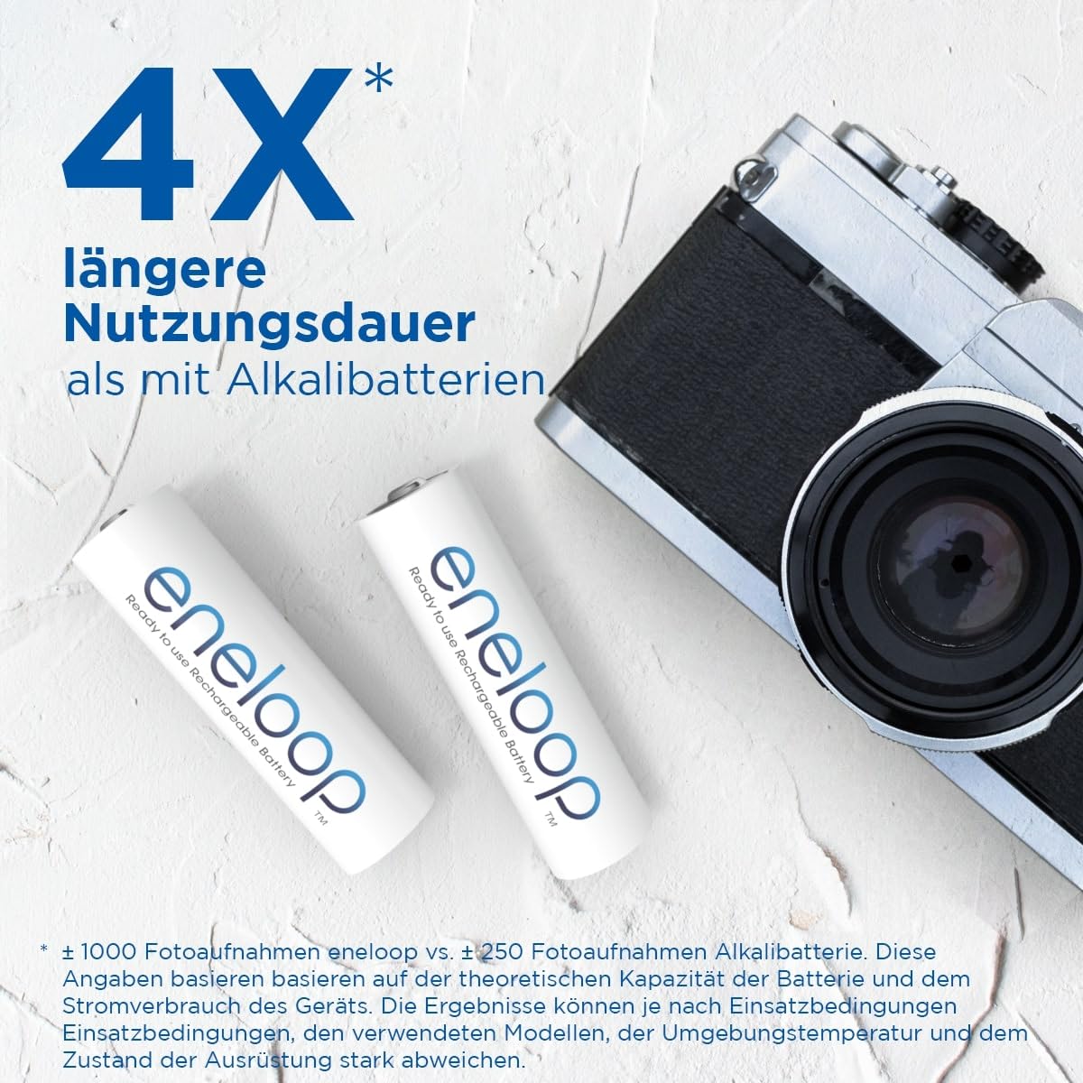 eneloop NI-MH Combo Pack, 4 AA/Mignon batteries + 4X AAA/Micro batteries - BK-KJMCDE44E