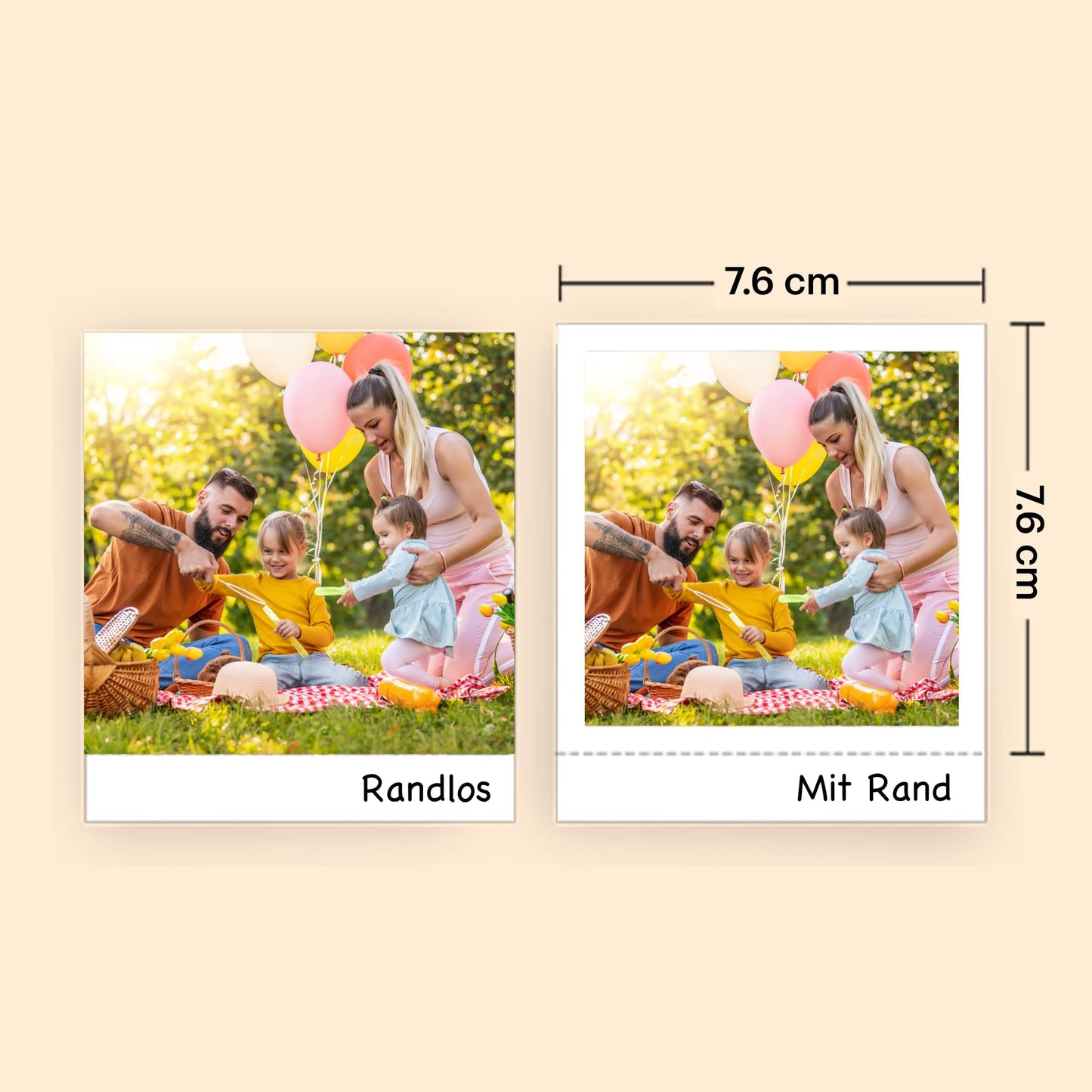 Kodak Mini Shot 3 ERA 4PASS 2-in-1 instant camera and photo printer (7.6x7.6cm) instant camera + 8 sheets, yellow - MS300Y