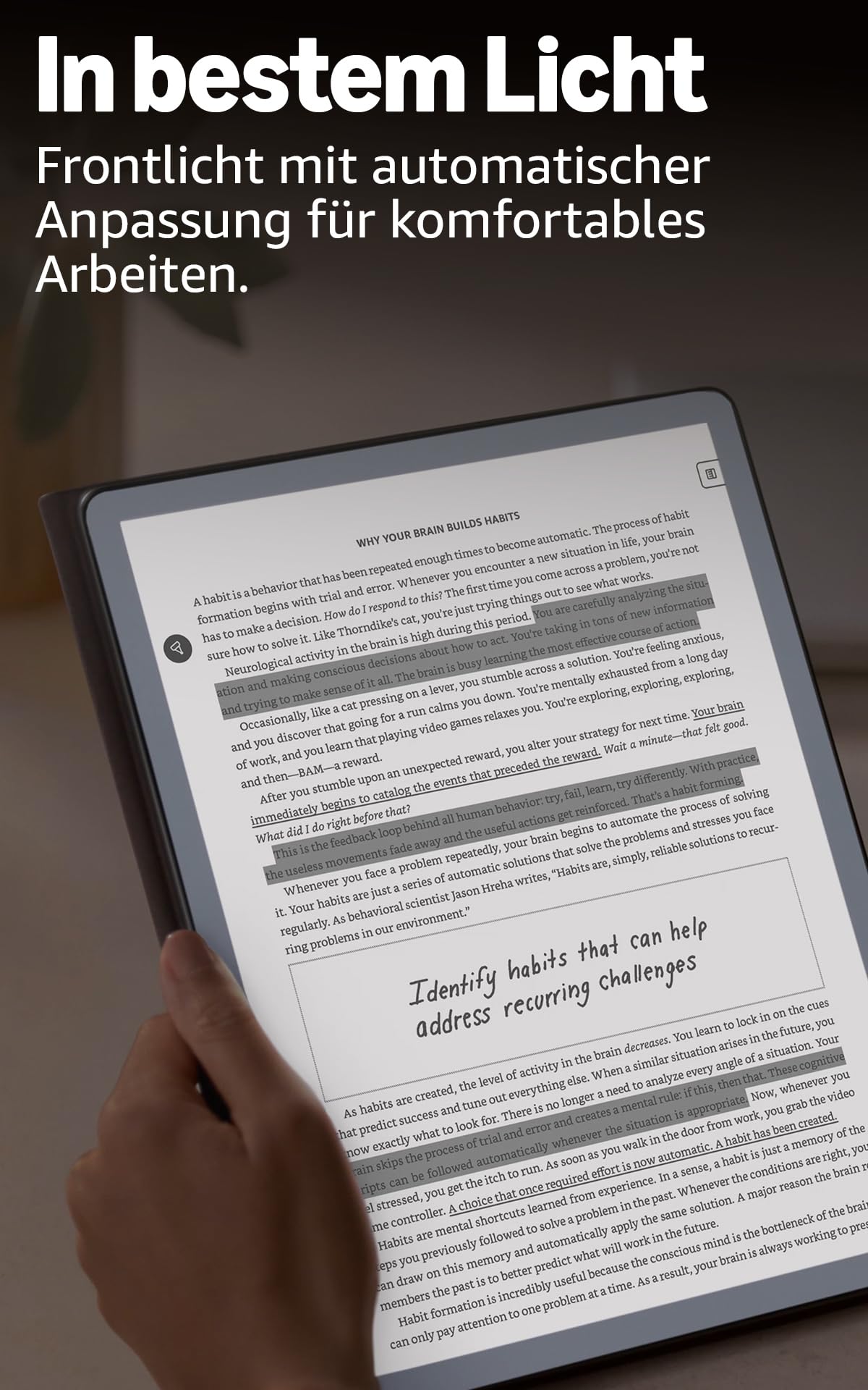 Amazon Kindle Scribe 32GB (latest generation) – 11-inch frontlit display – Thinner, lighter, faster – Write in the integrated notebook, documents and books - PA2MA4