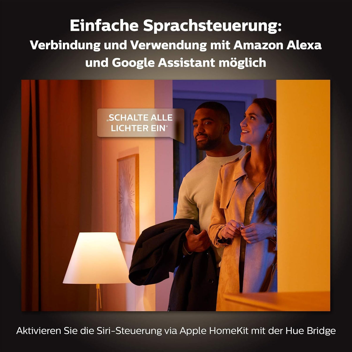 Philips Hue Centris 2er Spotlight, Indoor Lighting, Black - 8720169318311